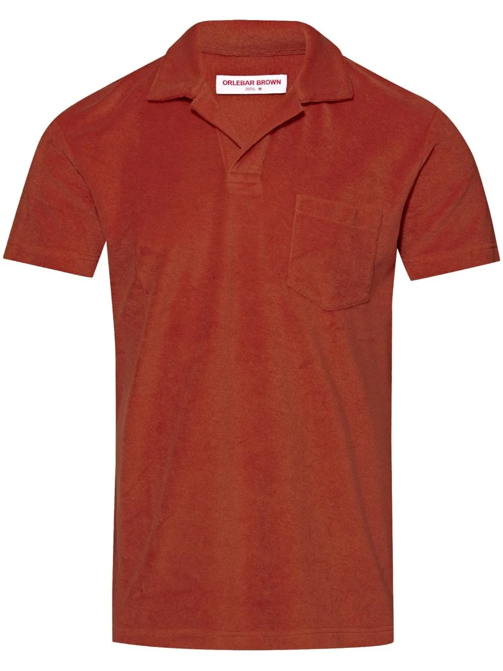 terry-cloth polo shirt - 1