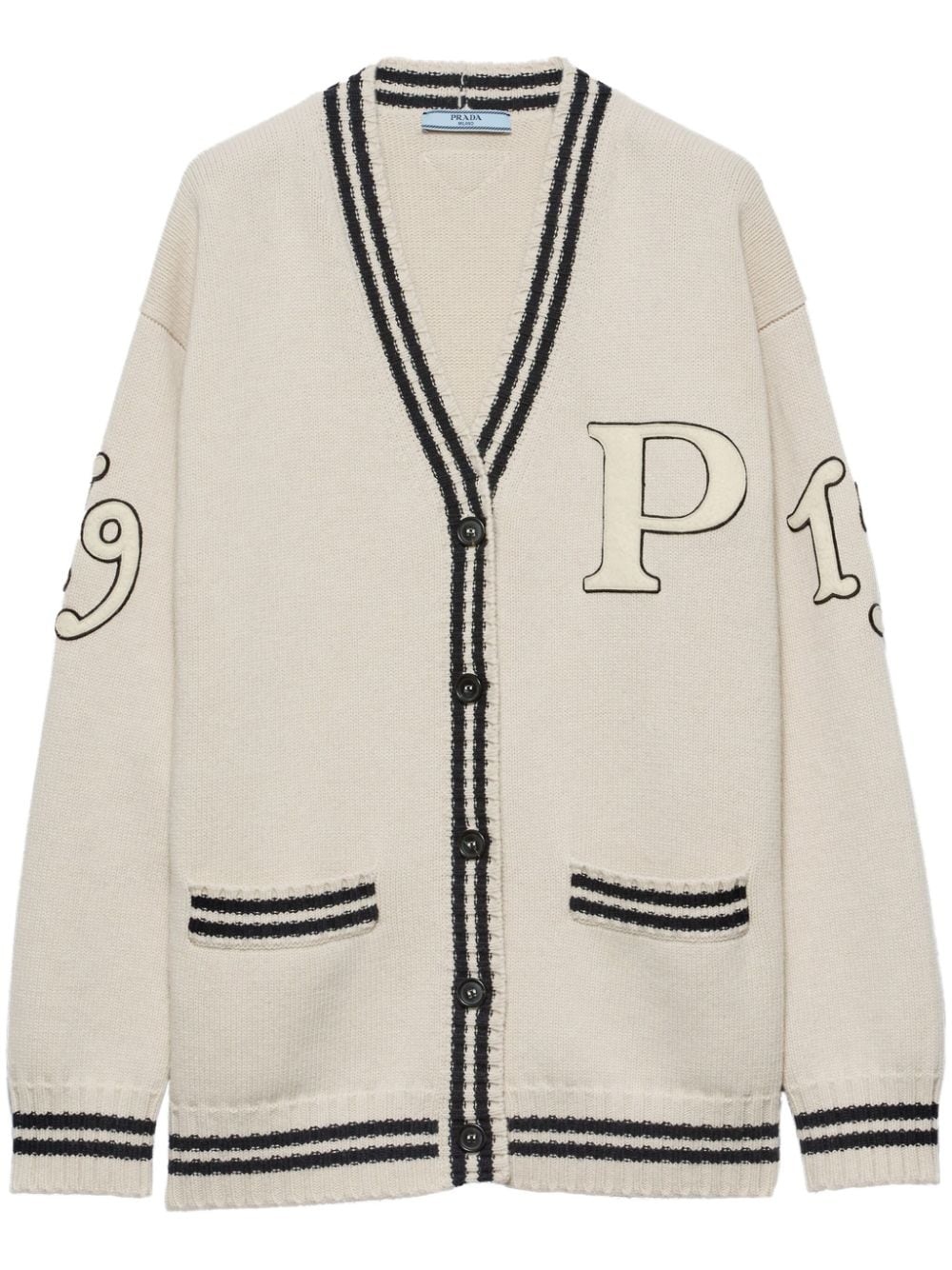 Wool and cashmere cardigan - 1