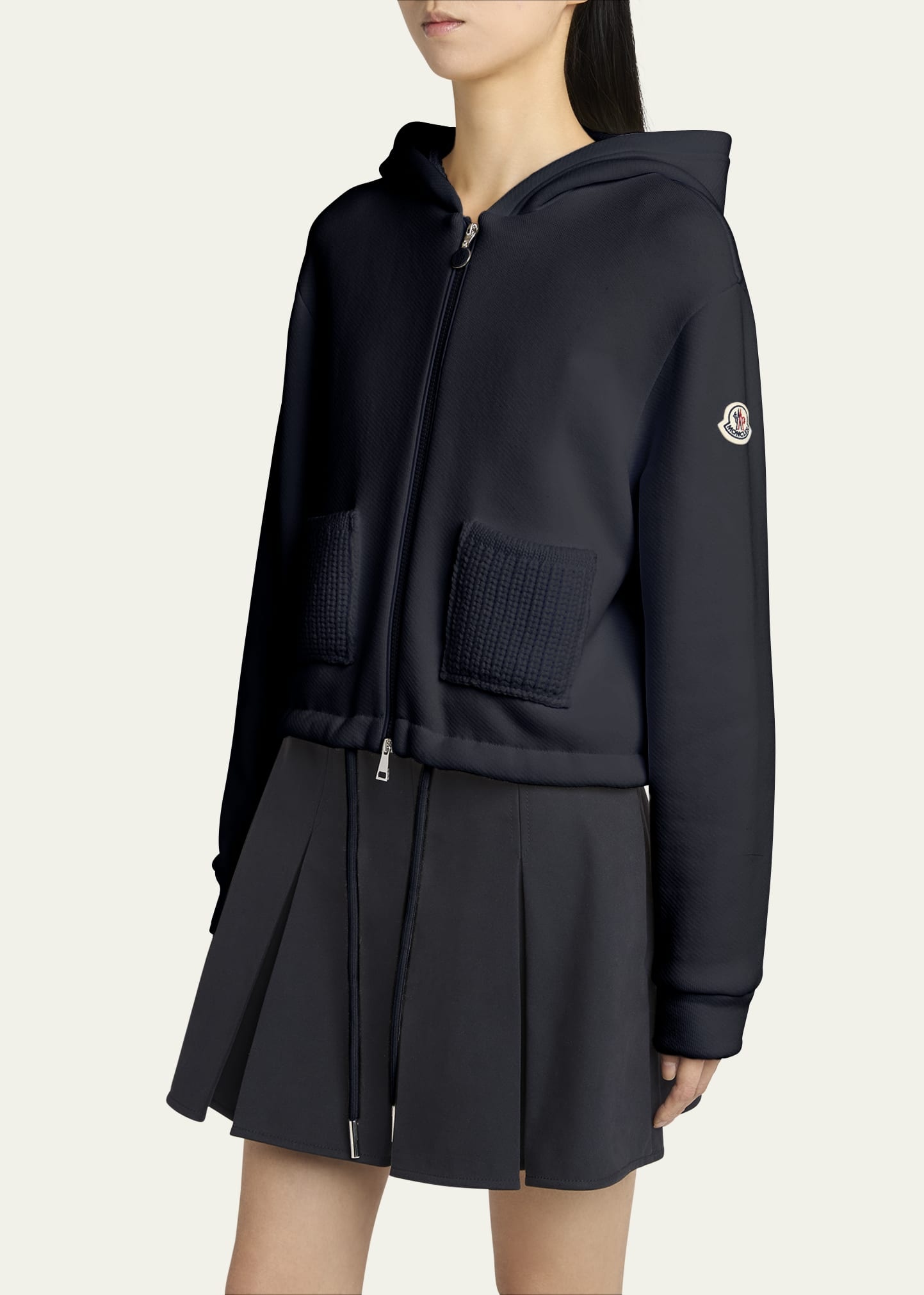 Hooded Zip-Up Cardigan - 4