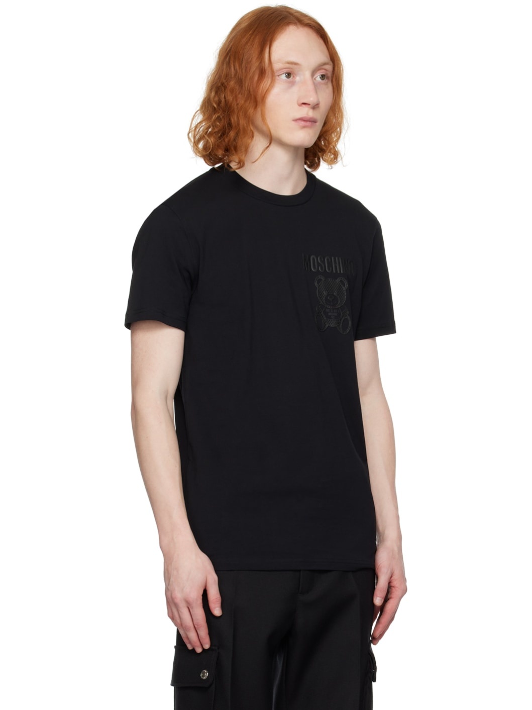 Black Bonded T-Shirt - 2