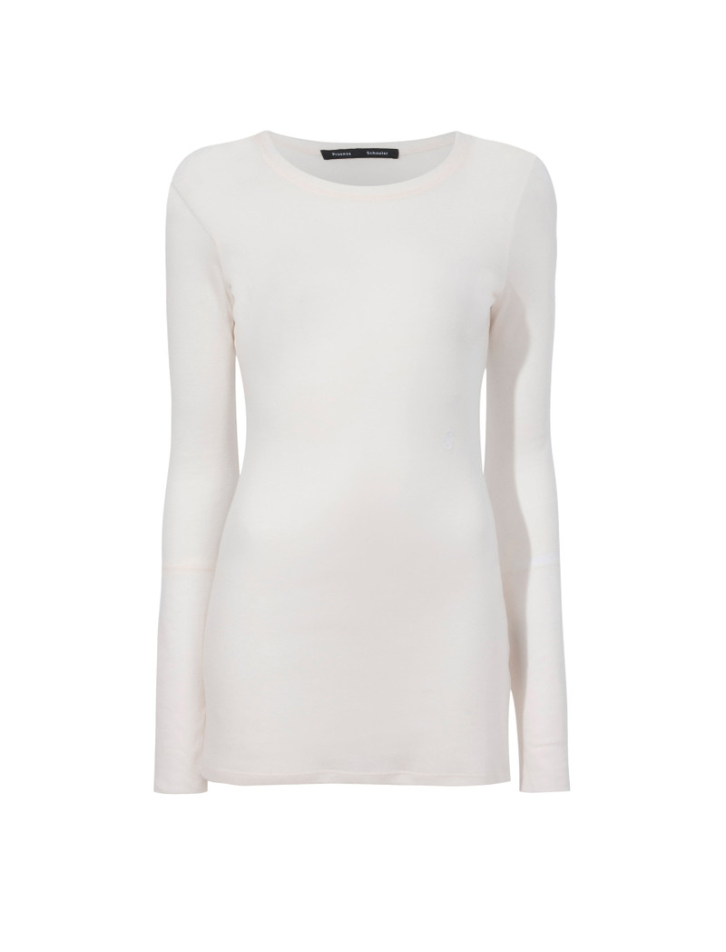 Kaiya Top in Sheer Slub Jersey 1