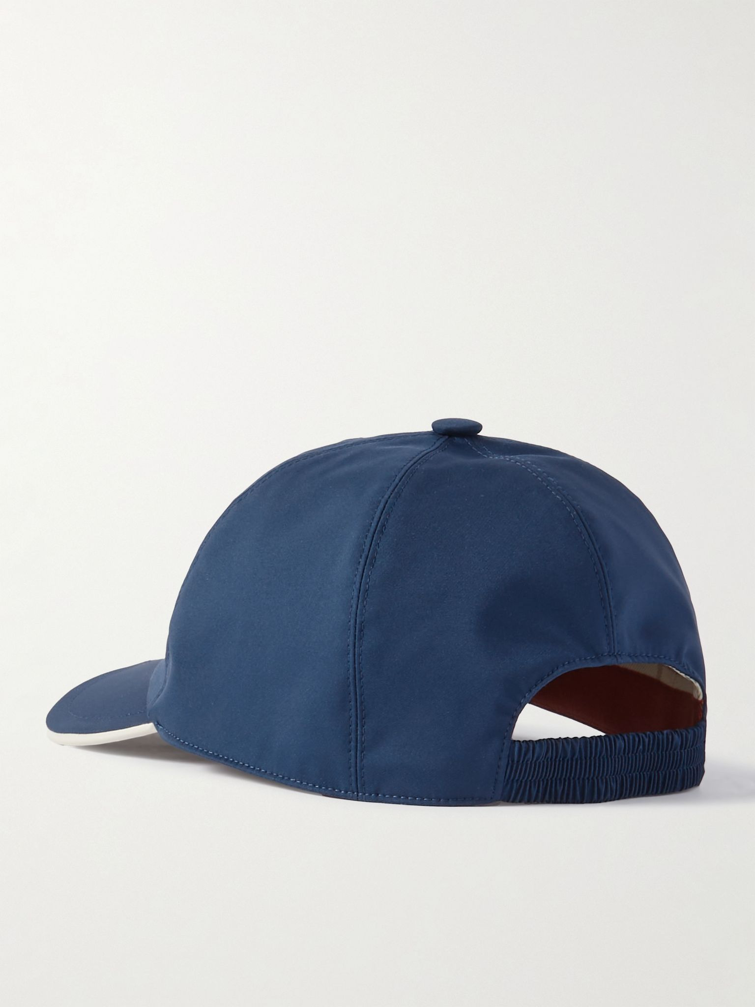 Logo-Embroidered Storm System® Shell Baseball Cap Blue - 3