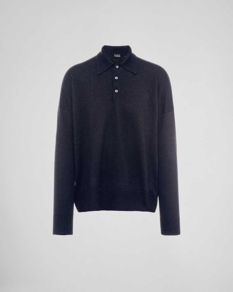 Cashmere 폴로 셔츠 - 1