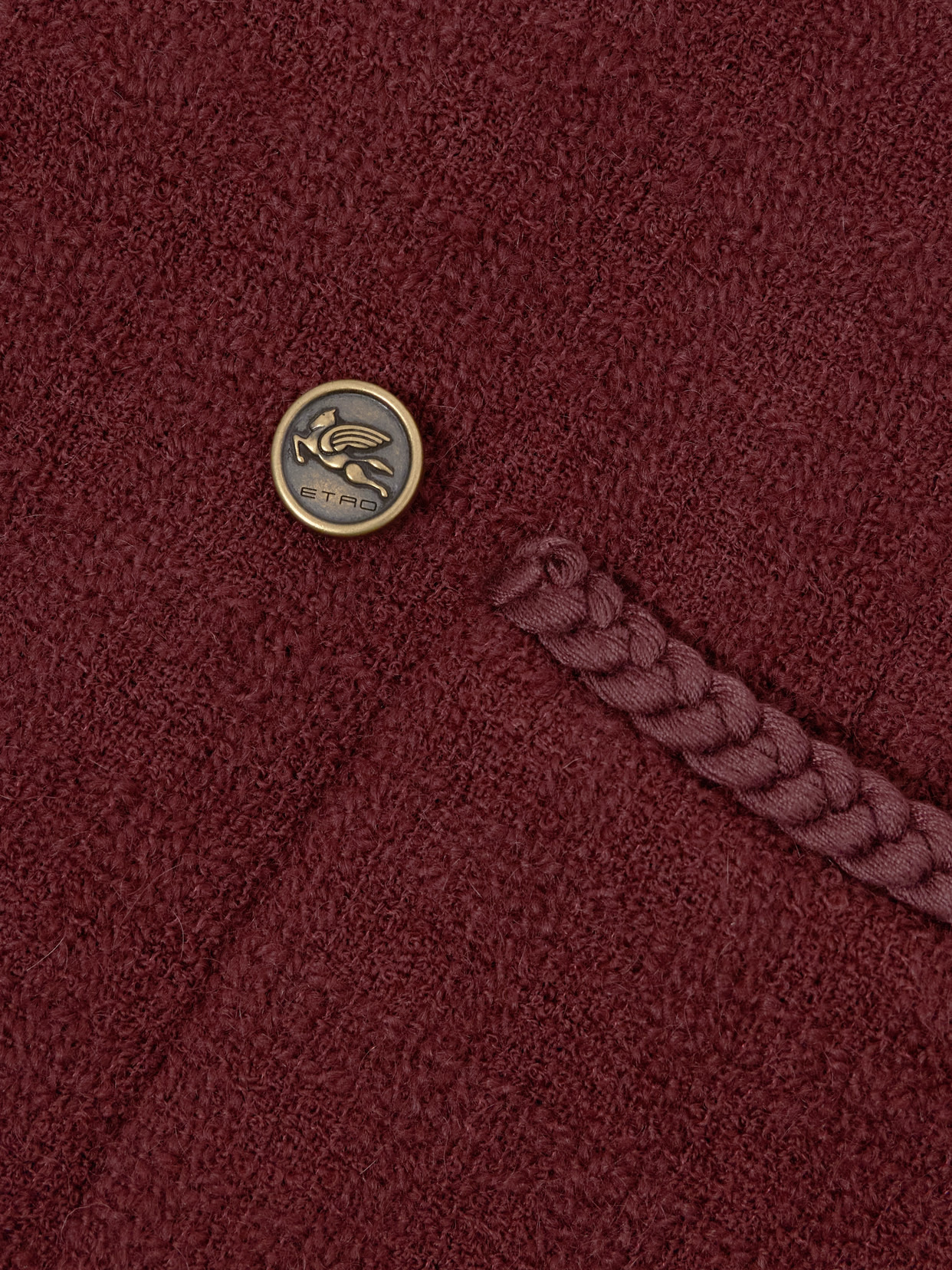 Double-breasted Wool-blend Tweed Jacket - 5
