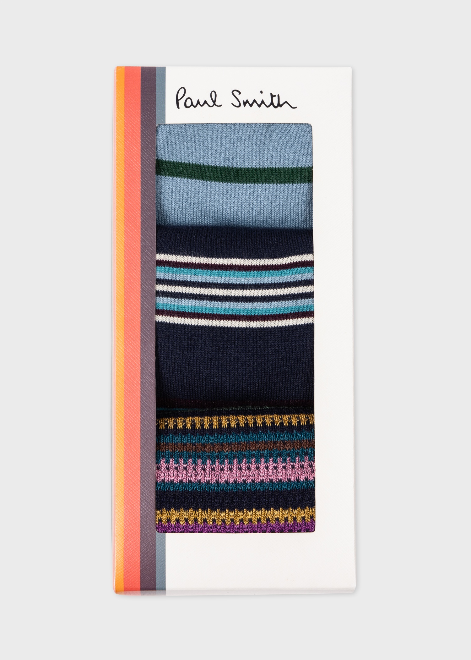 Stripe Socks Three Pack - 5
