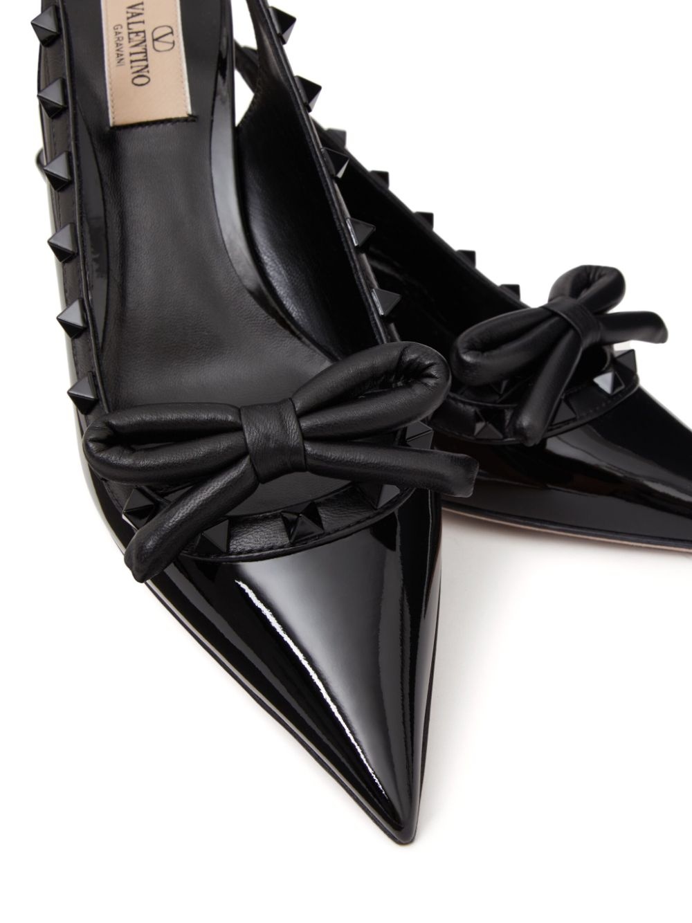 Rockstud 60mm slingback pumps - 5