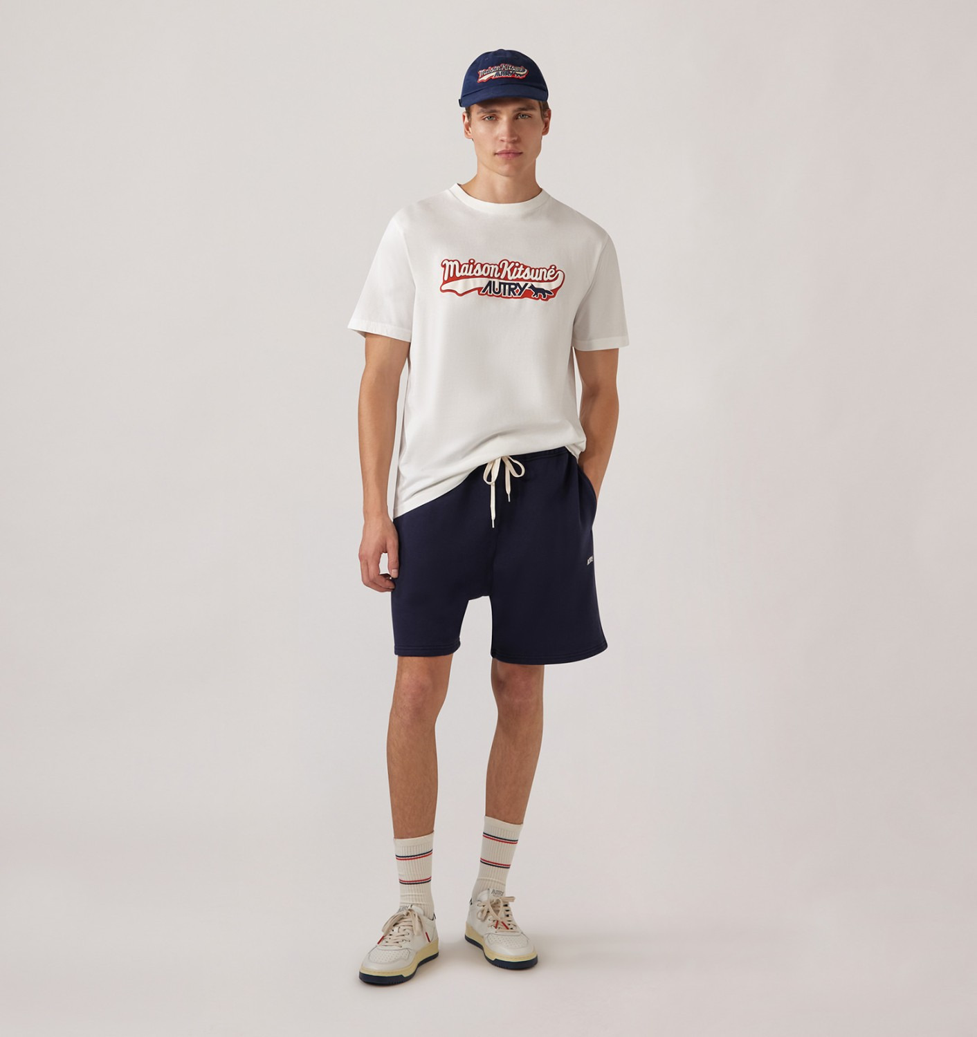 UNISEX AUTRY LOGO 'MAISON KITSUNÉ' T-SHIRT - 4