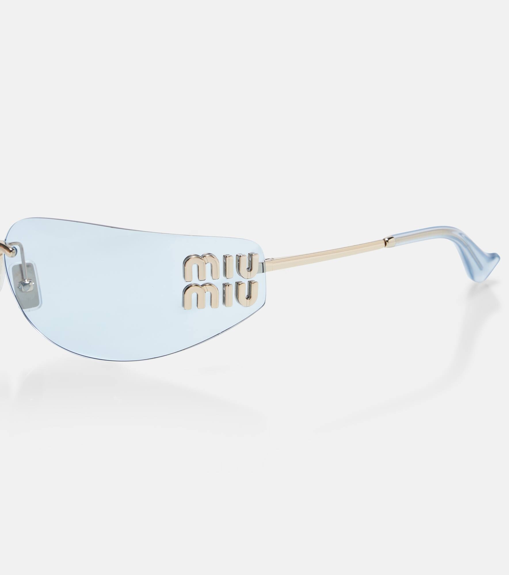 Logo rectangular sunglasses - 2