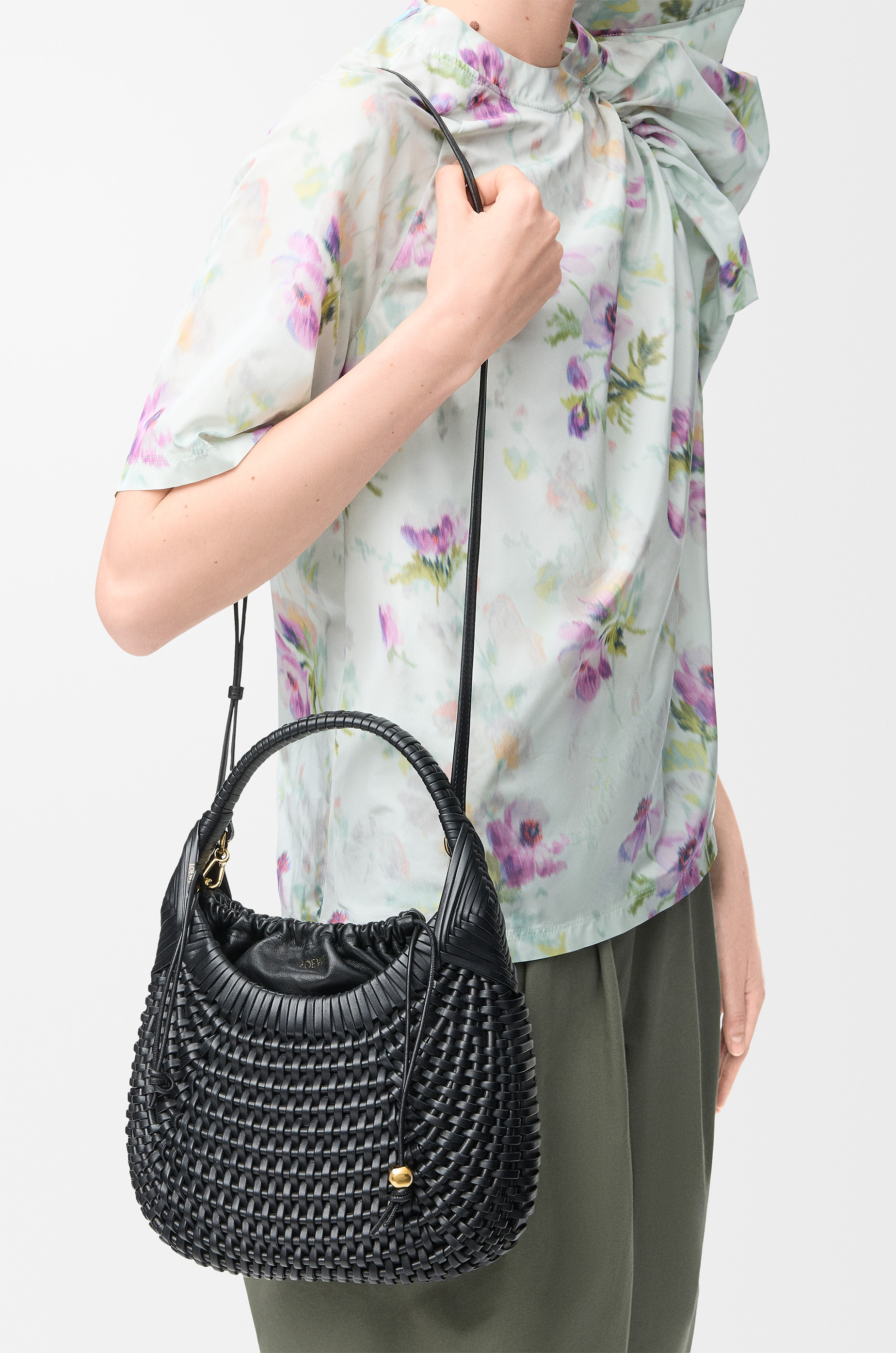 Diamond Hobo bag in calfskin - 2
