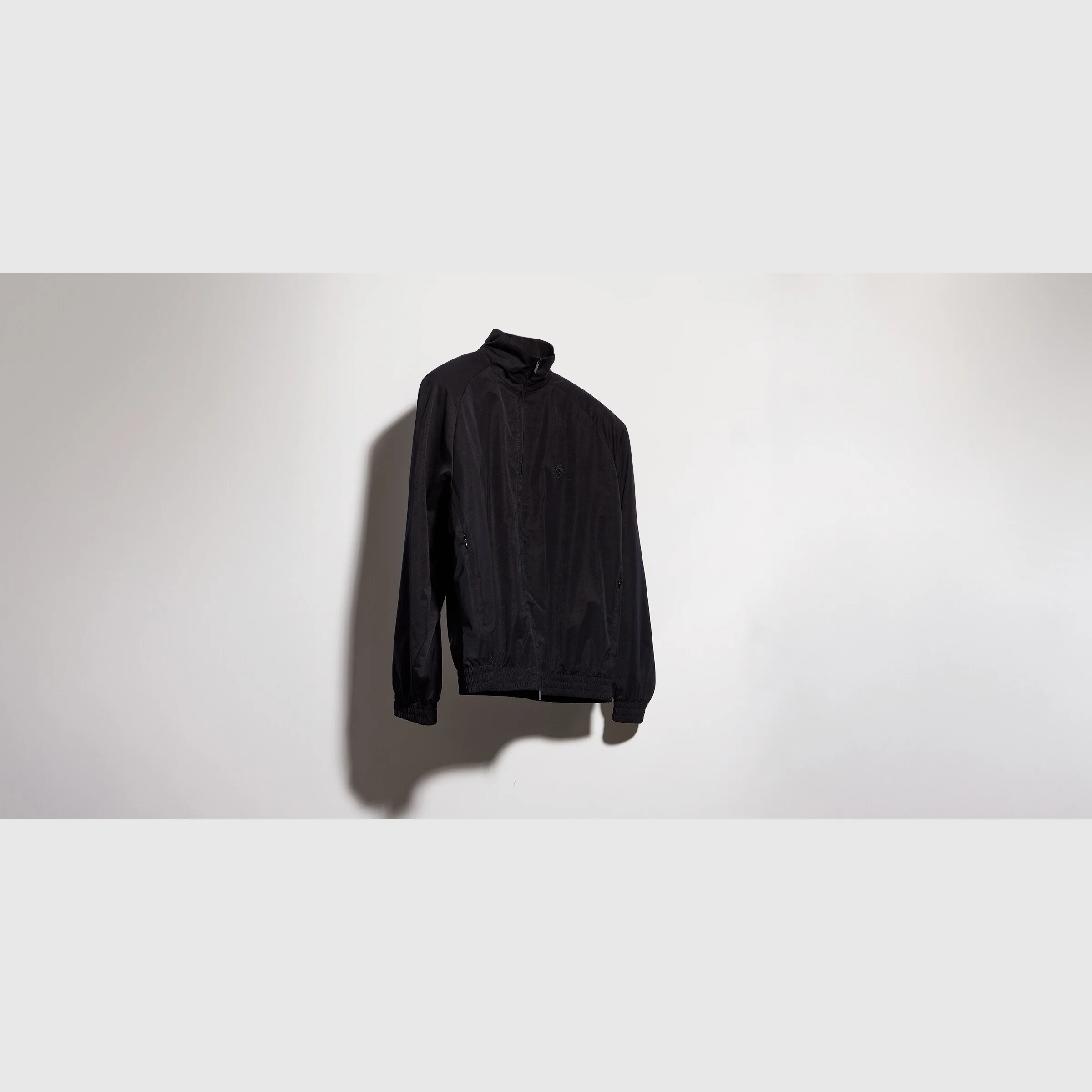 Soft technical twill zip jacket - 1