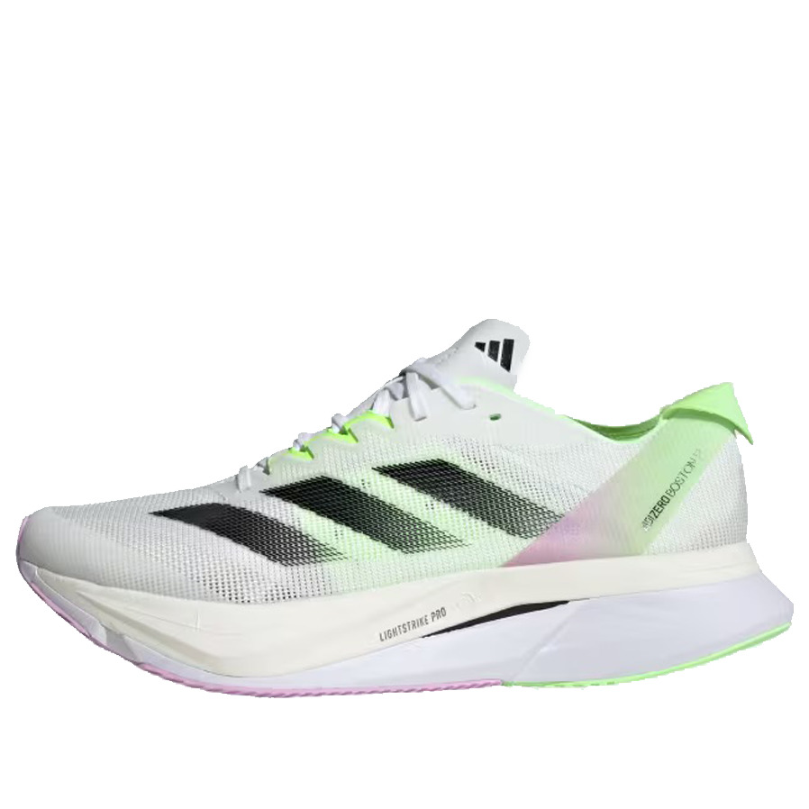 adidas Adizero Boston 12 'Cloud White Green Spark' IG3321 - 1