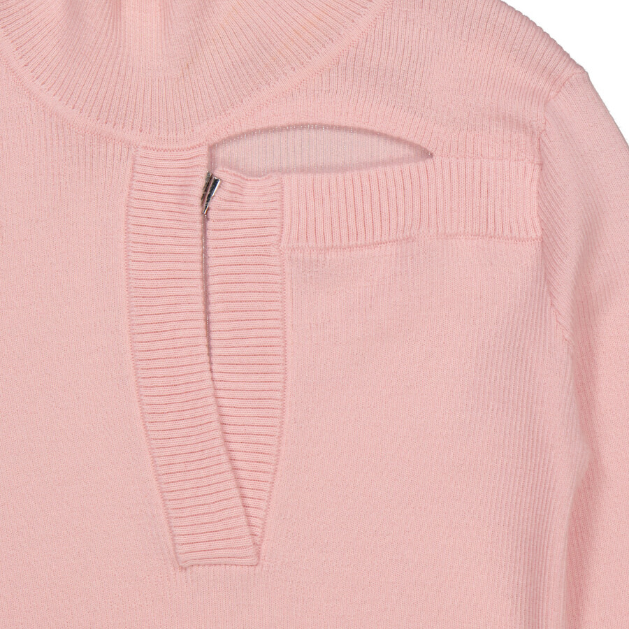 Christopher Kane Ladies Pink Cutout Front Sweater, Size Small - 7