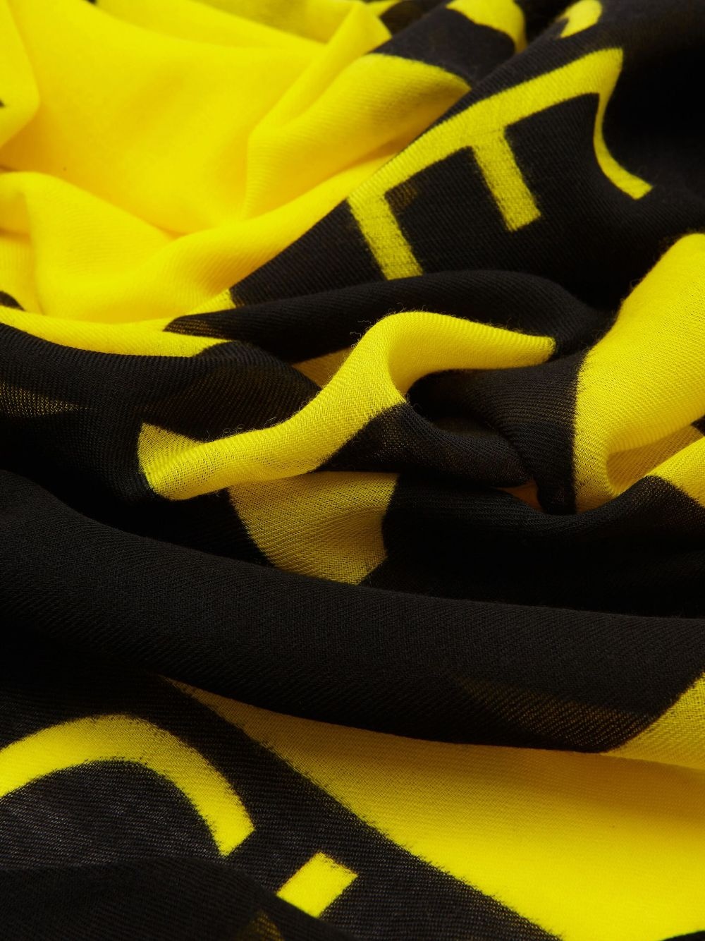 maxi-logo stole - 2