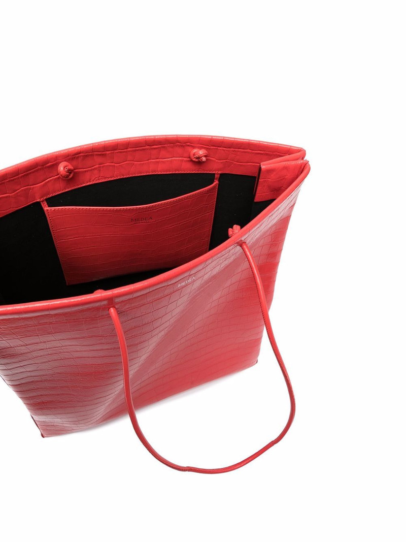 crocodile effect tote bag 5