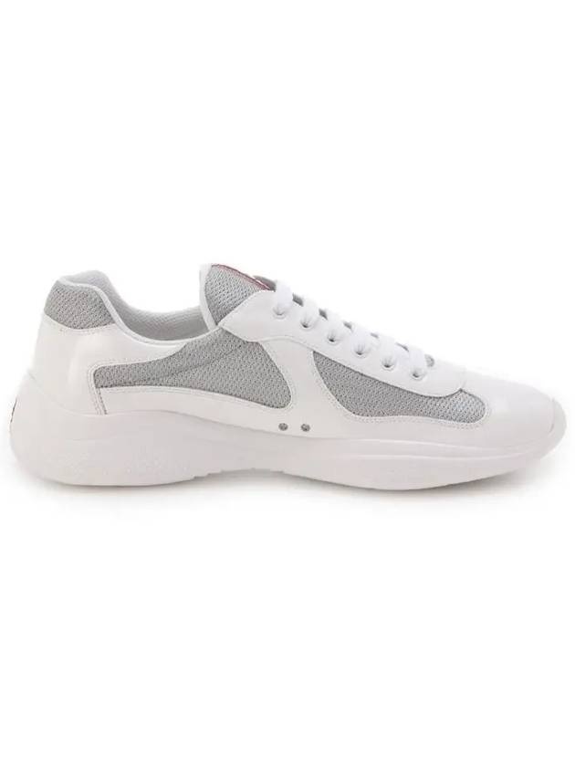 Prada Men's America's Cup Low Top Sneakers White | balaan