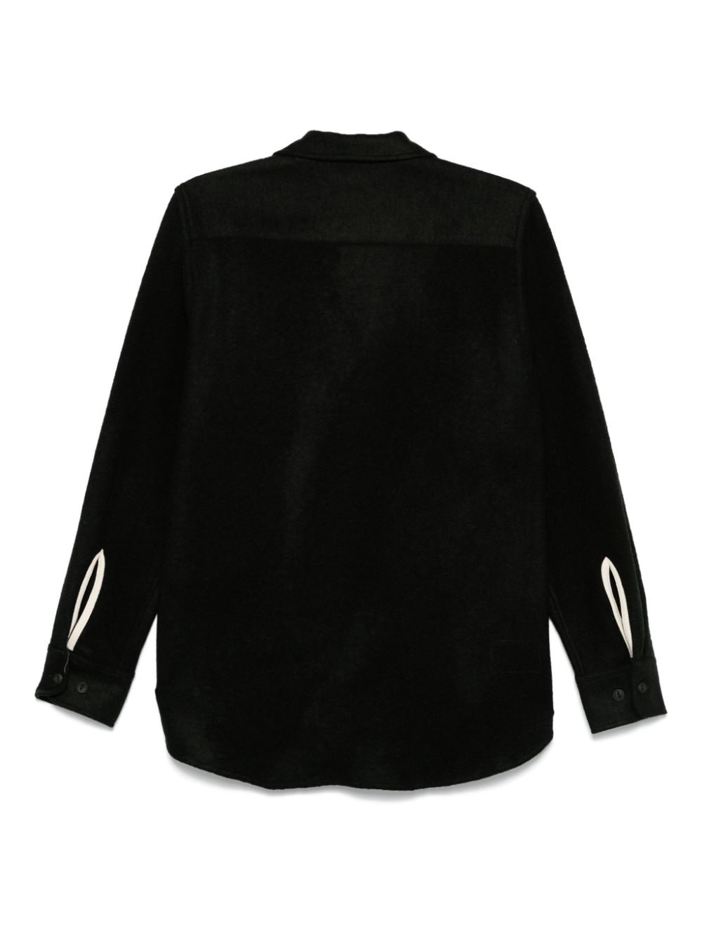 felted-finish shirt - 2