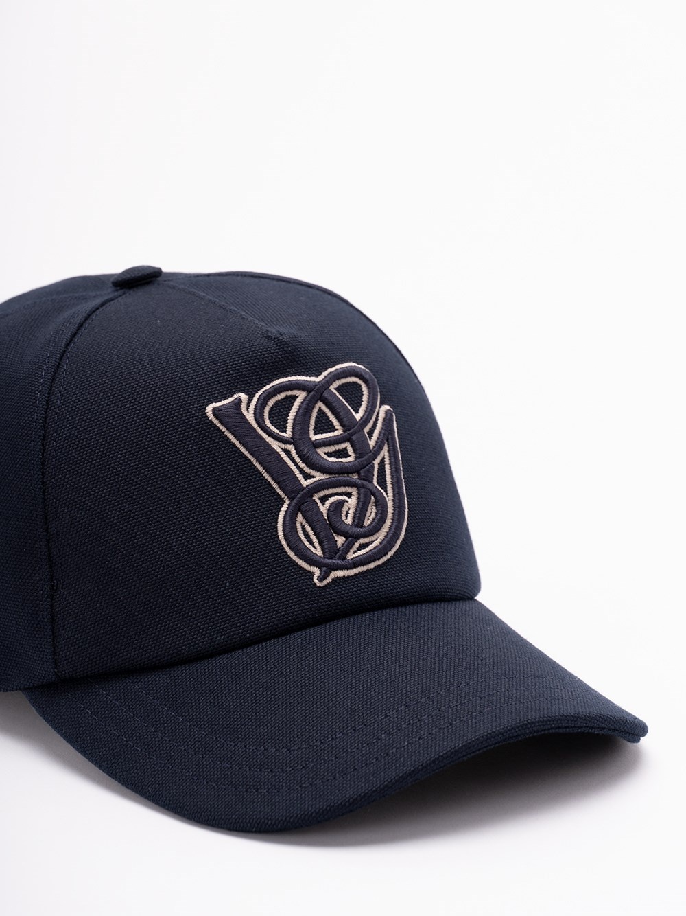 `VG Signature` Embroidery Cotton Baseball Hat - 3