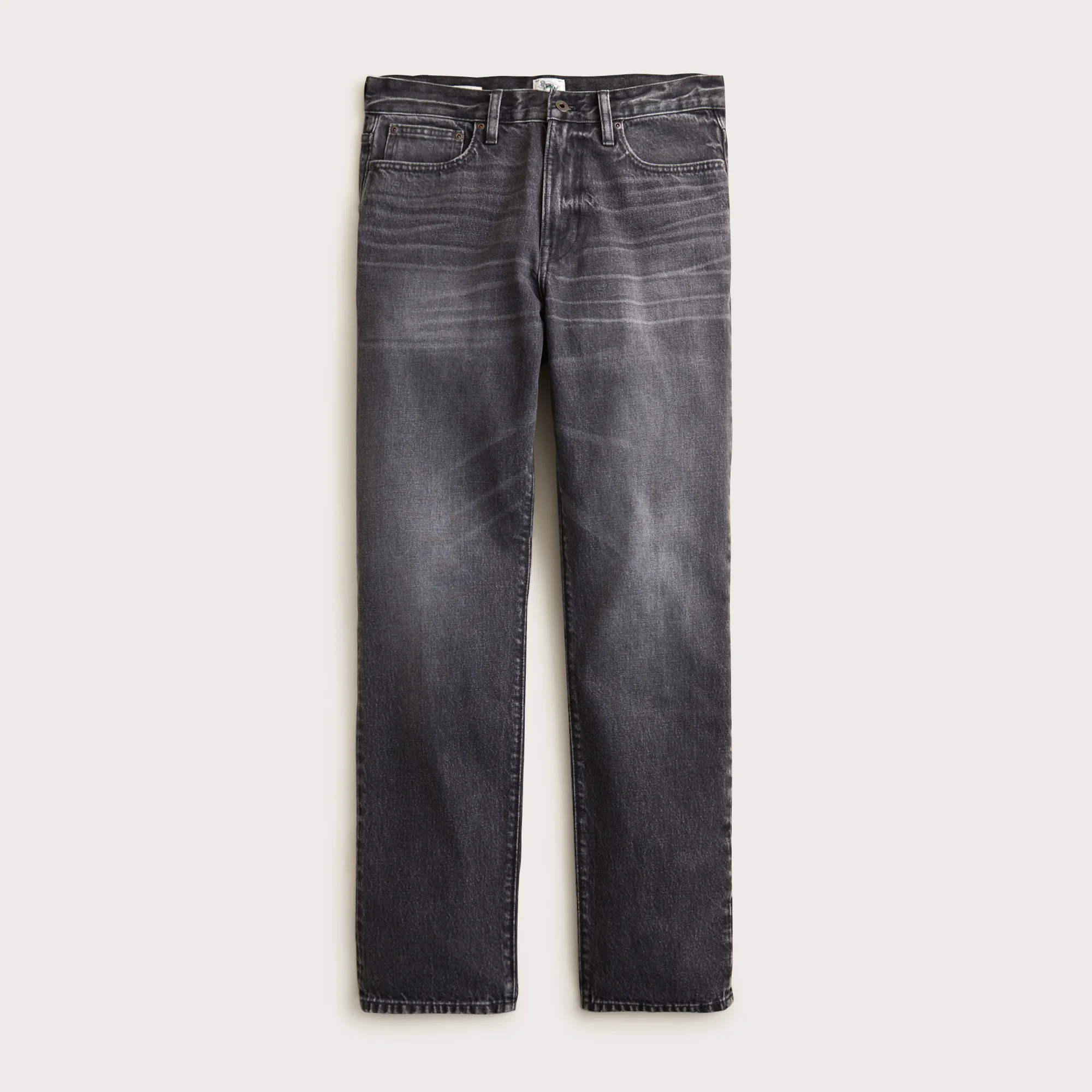 Classic Straight jean in faded black wash - 1