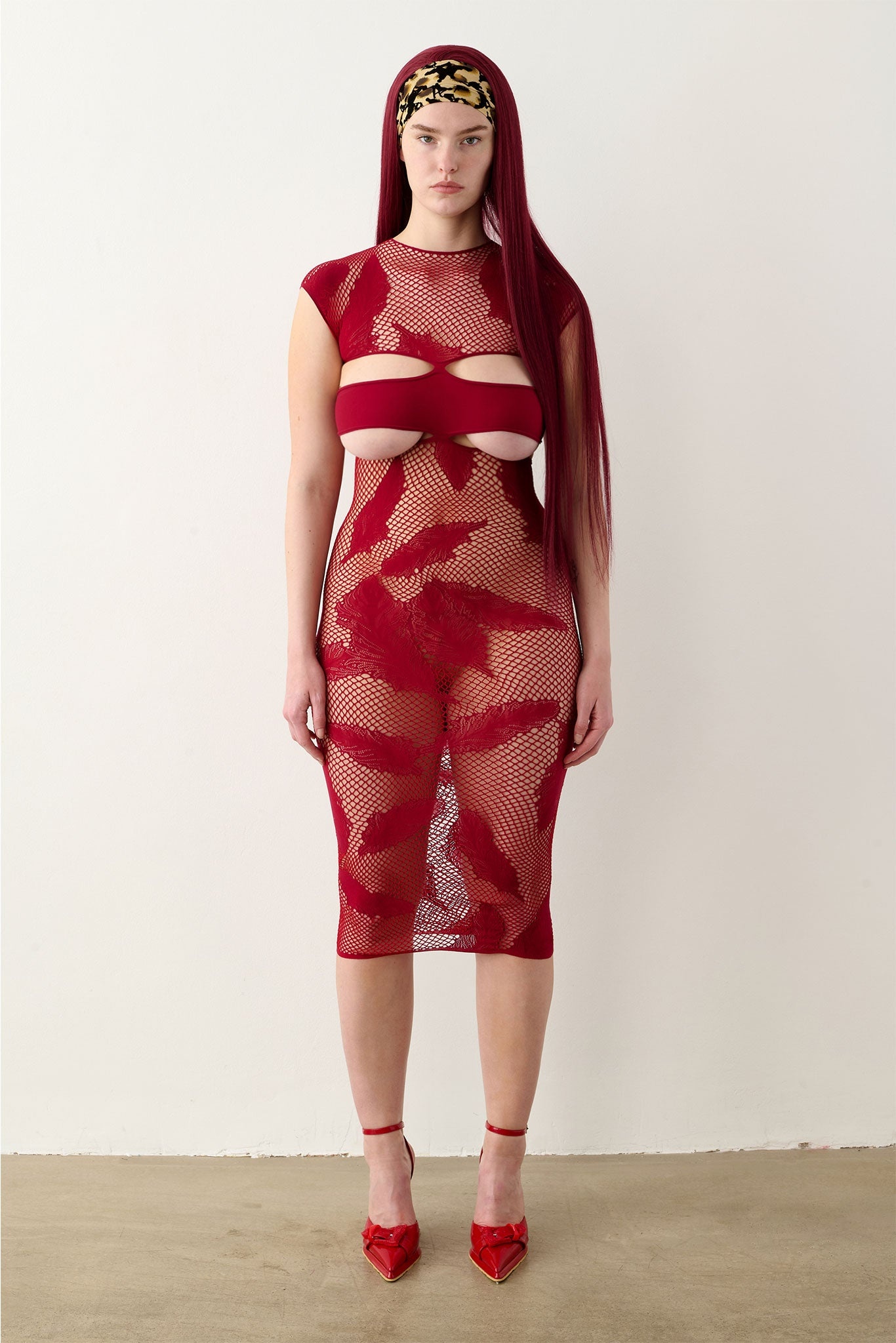 JA'MIE DRESS RED - 2
