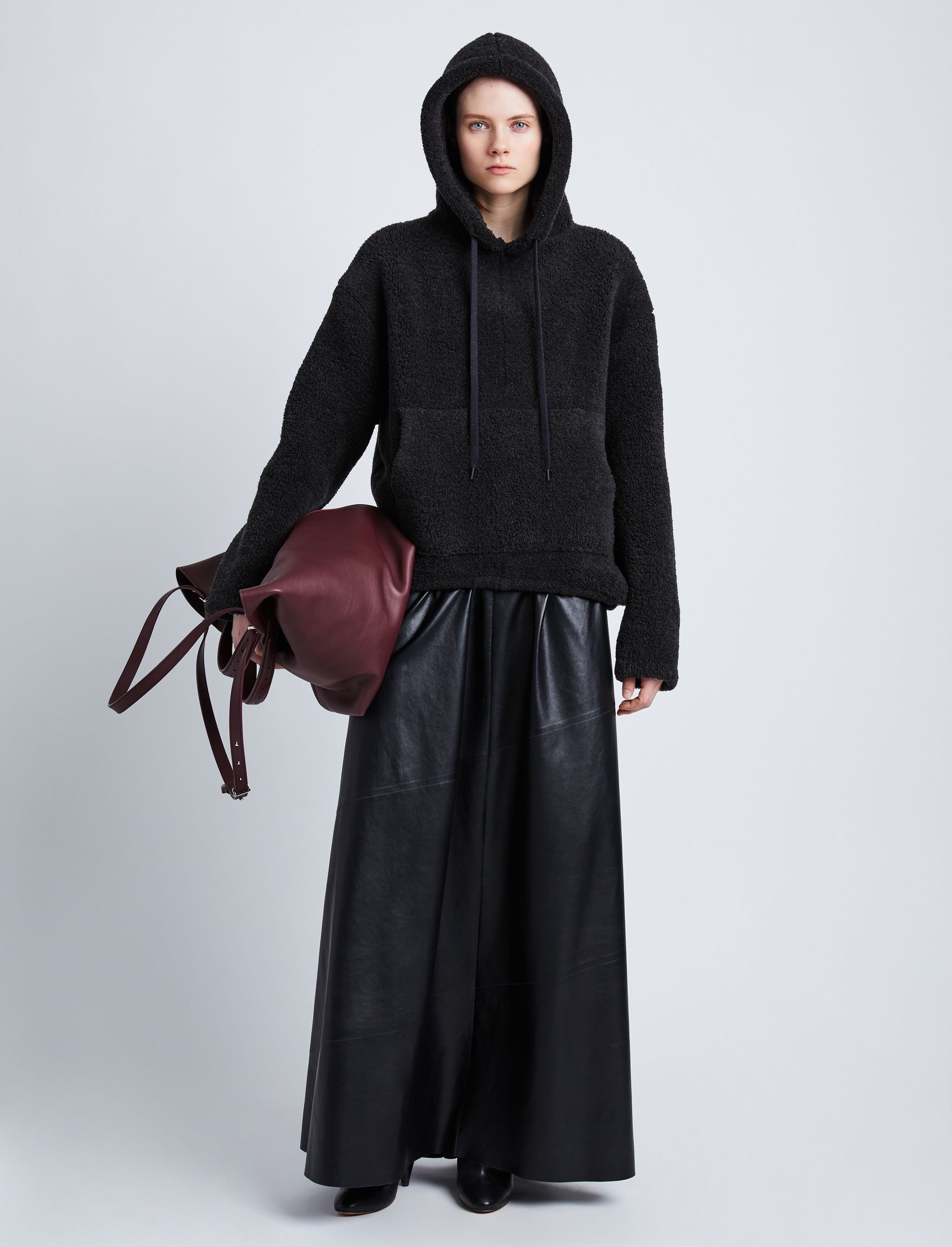 Technical Boucle Knit Hoodie - 3