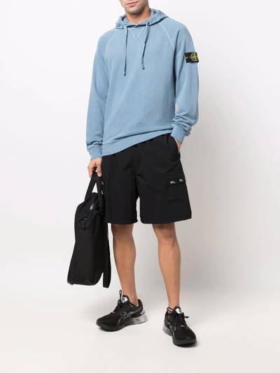 Stone Island Compass-patch hoodie outlook