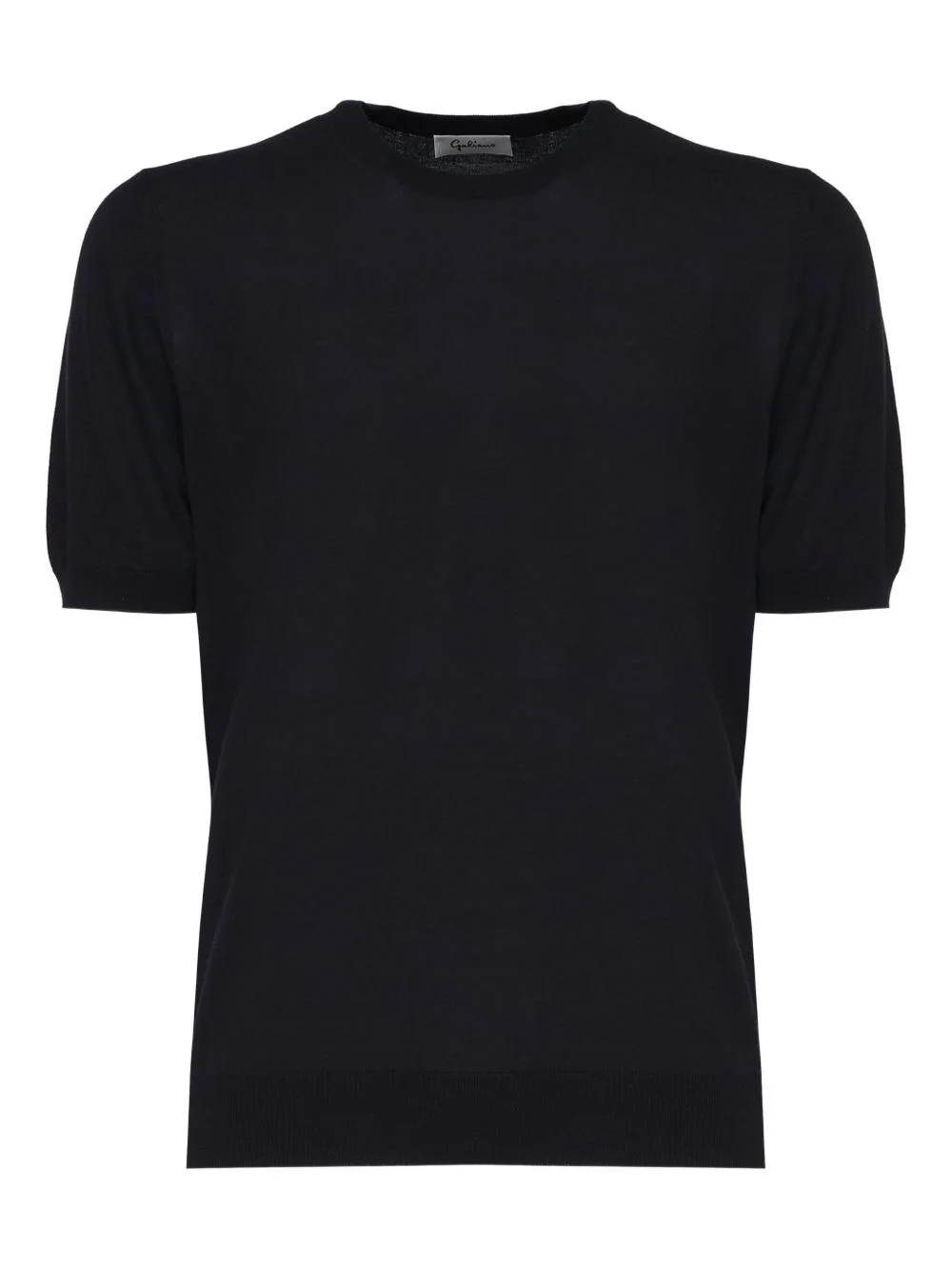 short-sleeve cotton T-shirt - 1