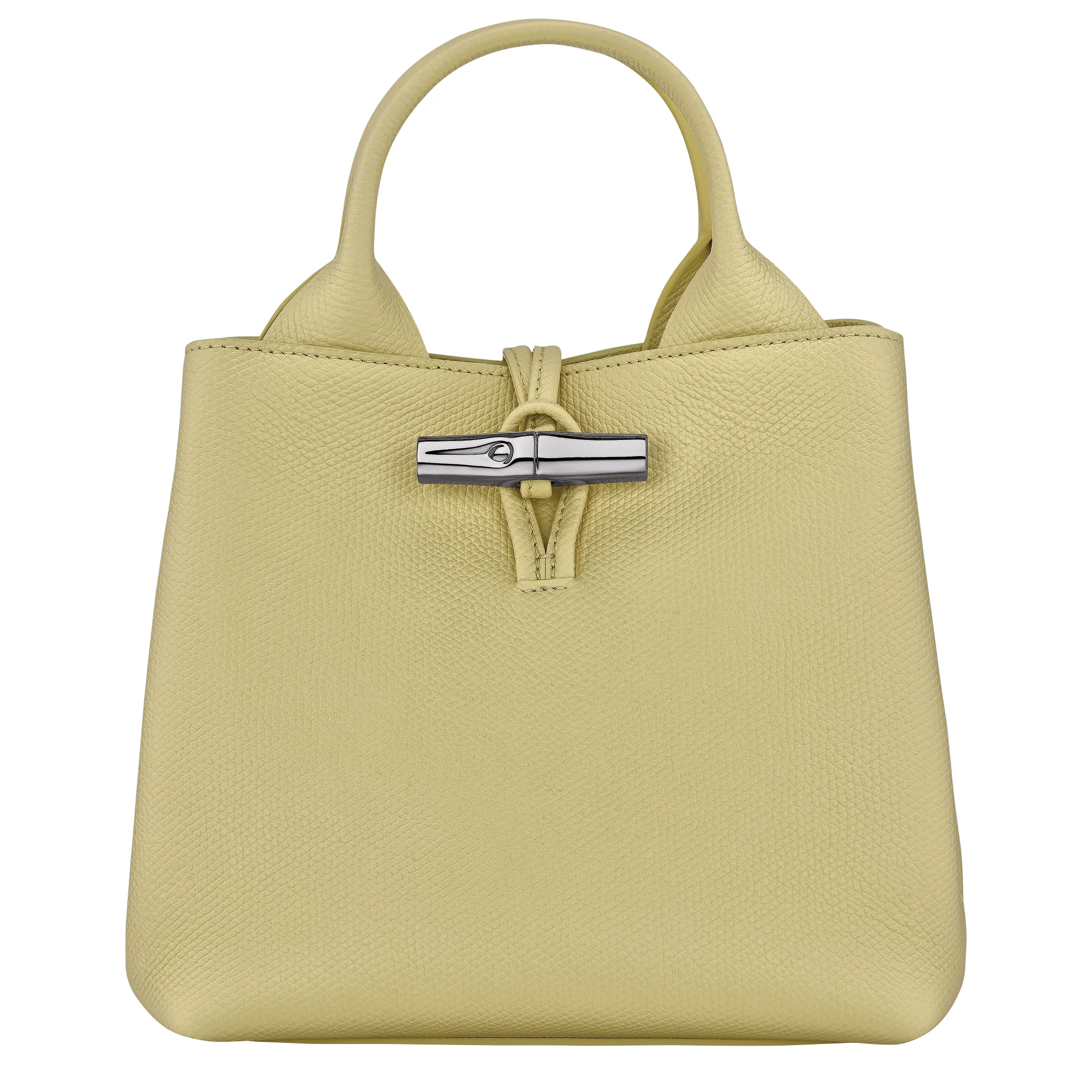 Le Roseau S Handbag Pistachio - Leather - 1