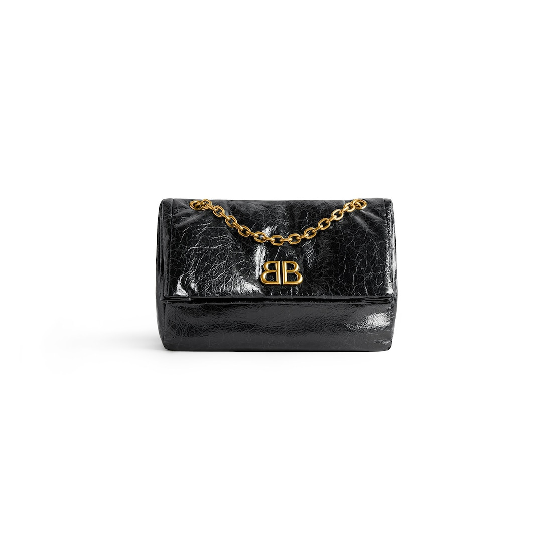 Women's Monaco Small Chain Bag  in Black - 4