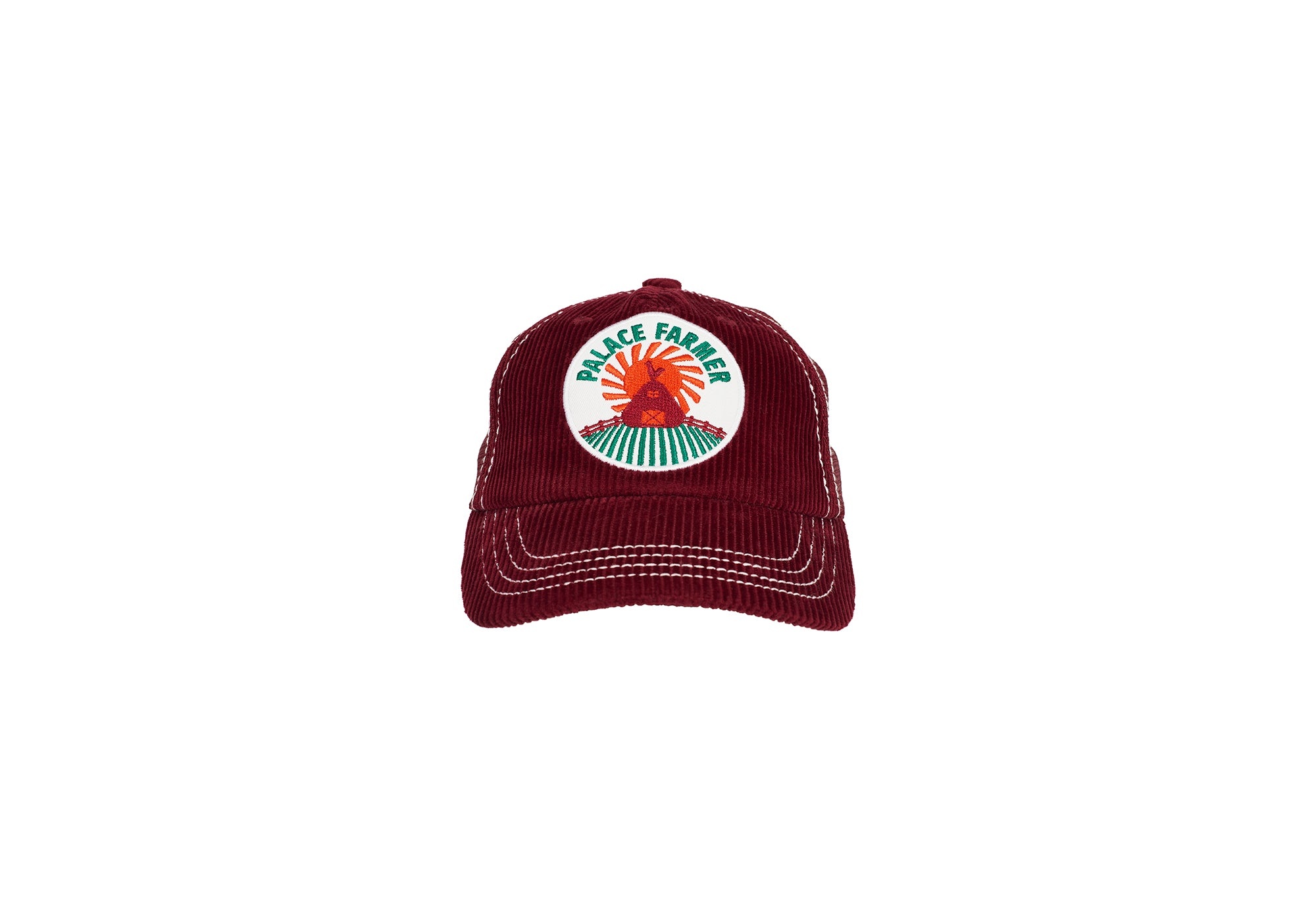 FARMER TRUCKER HAT BURGUNDY - 2