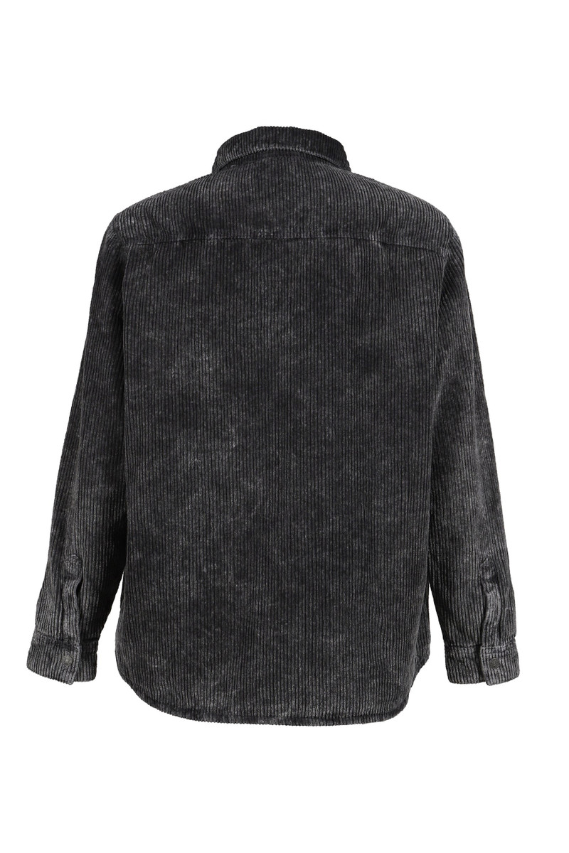 GUESS USA CORDUROY PADDED OVERSHIRT / BLK outlook