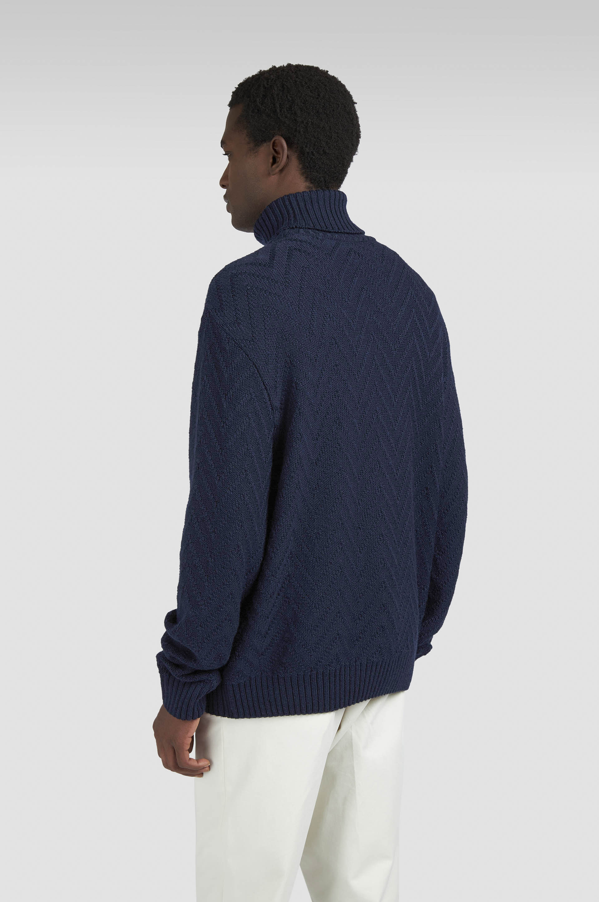 MERINO WOOL TURTLENECK SWEATER - 3