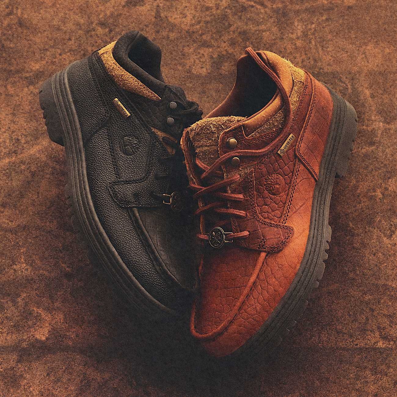 Men's Timberland® x Aimé Leon Dore Mid Lace-Up Moc Toe Shoe with Gore-Tex Membrane - 2