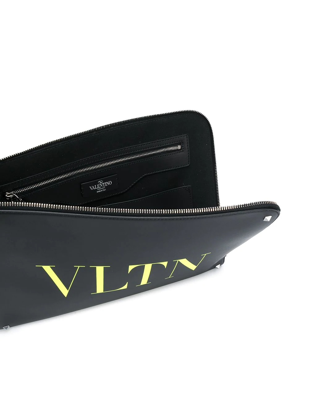 VLTN logo clutch bag - 5