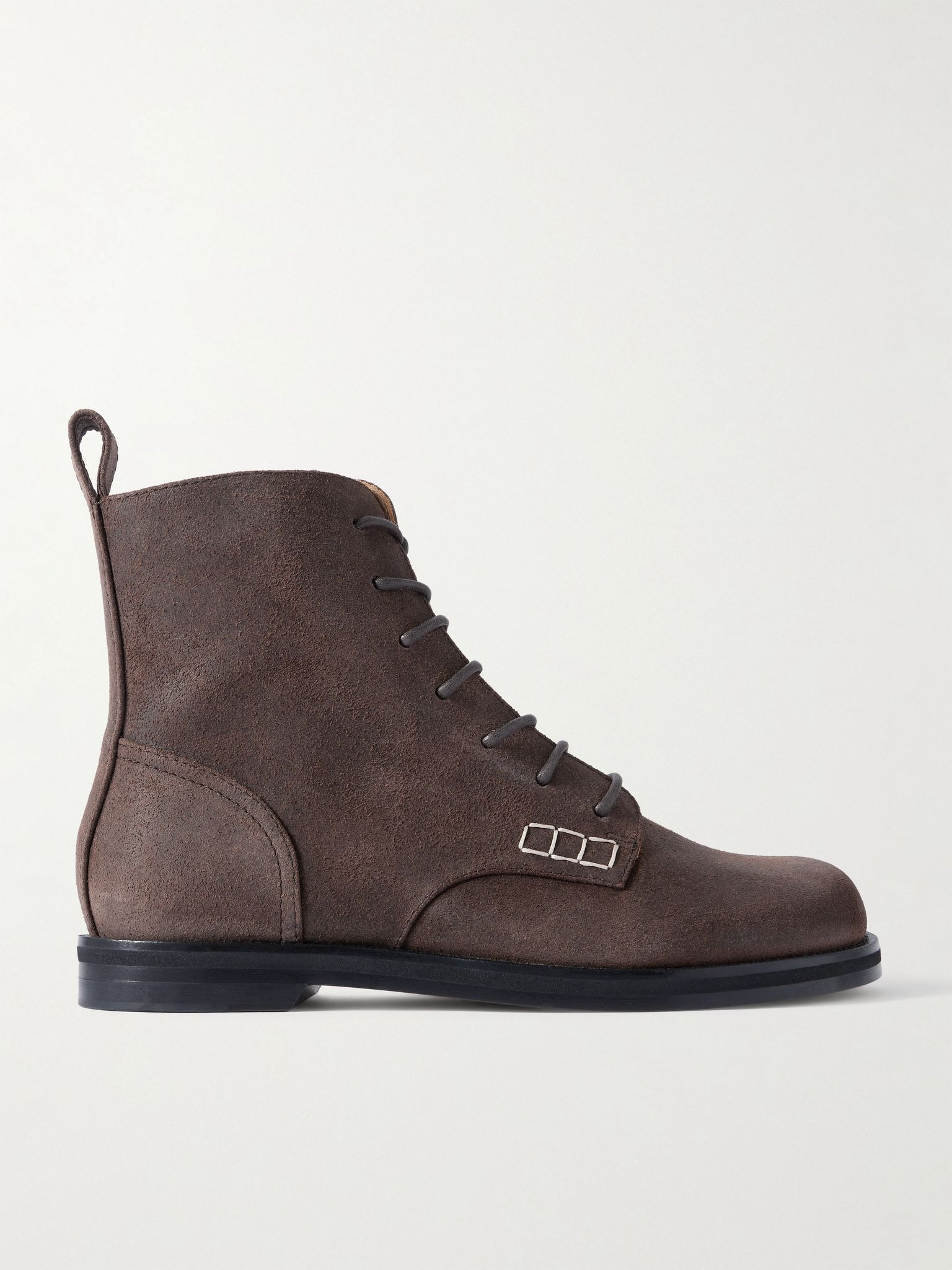 Loafer suede ankle boots Brown - 1