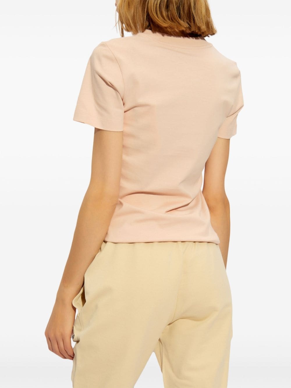logo-print cotton T-shirt - 4