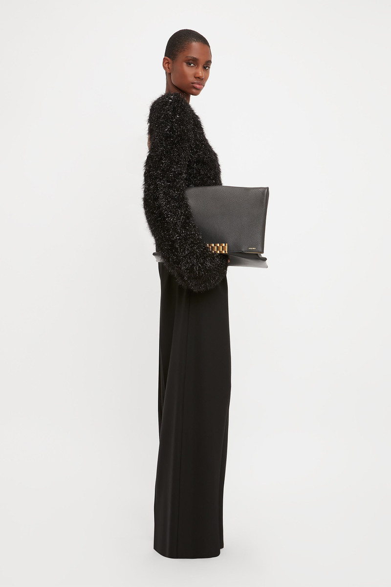 Open Back Jumper In Black 8
