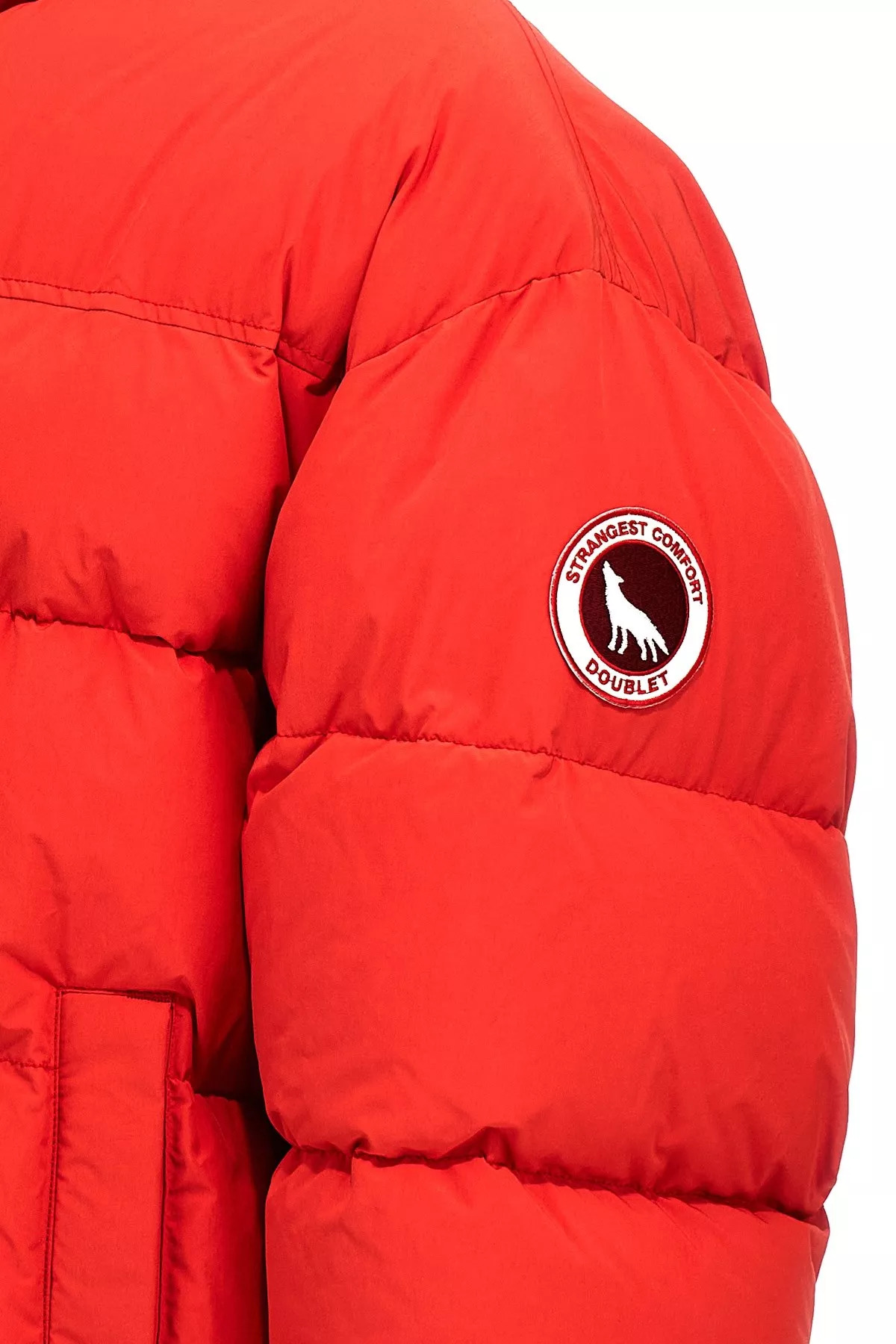 'Animal trim' down jacket - 6