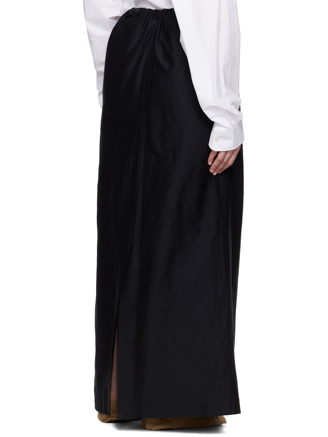 Black Saul Maxi Skirt - 3