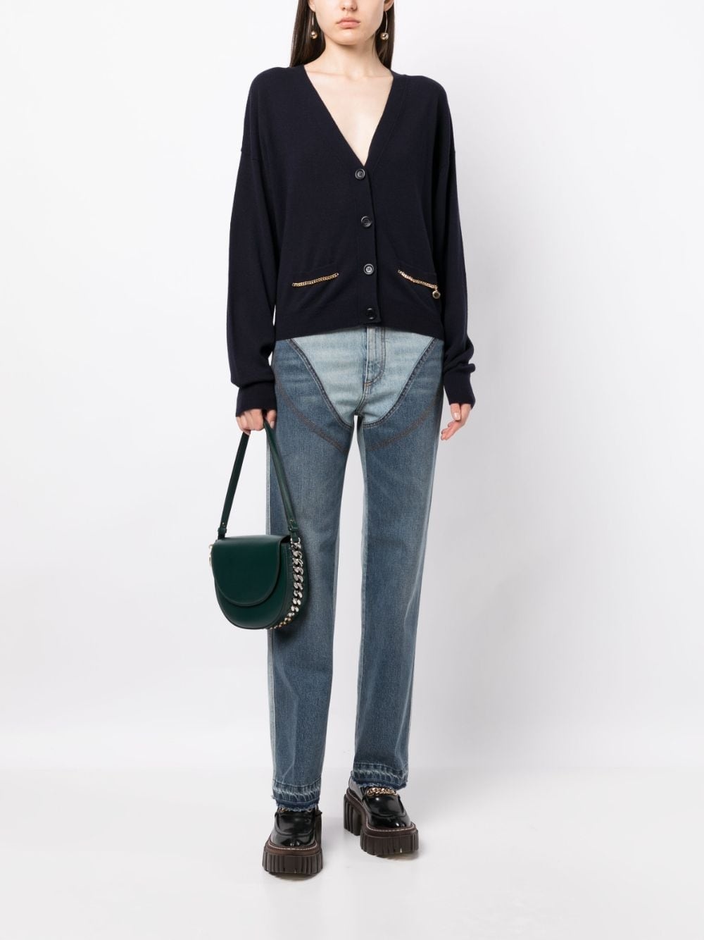 mid-rise straight-leg jeans - 2