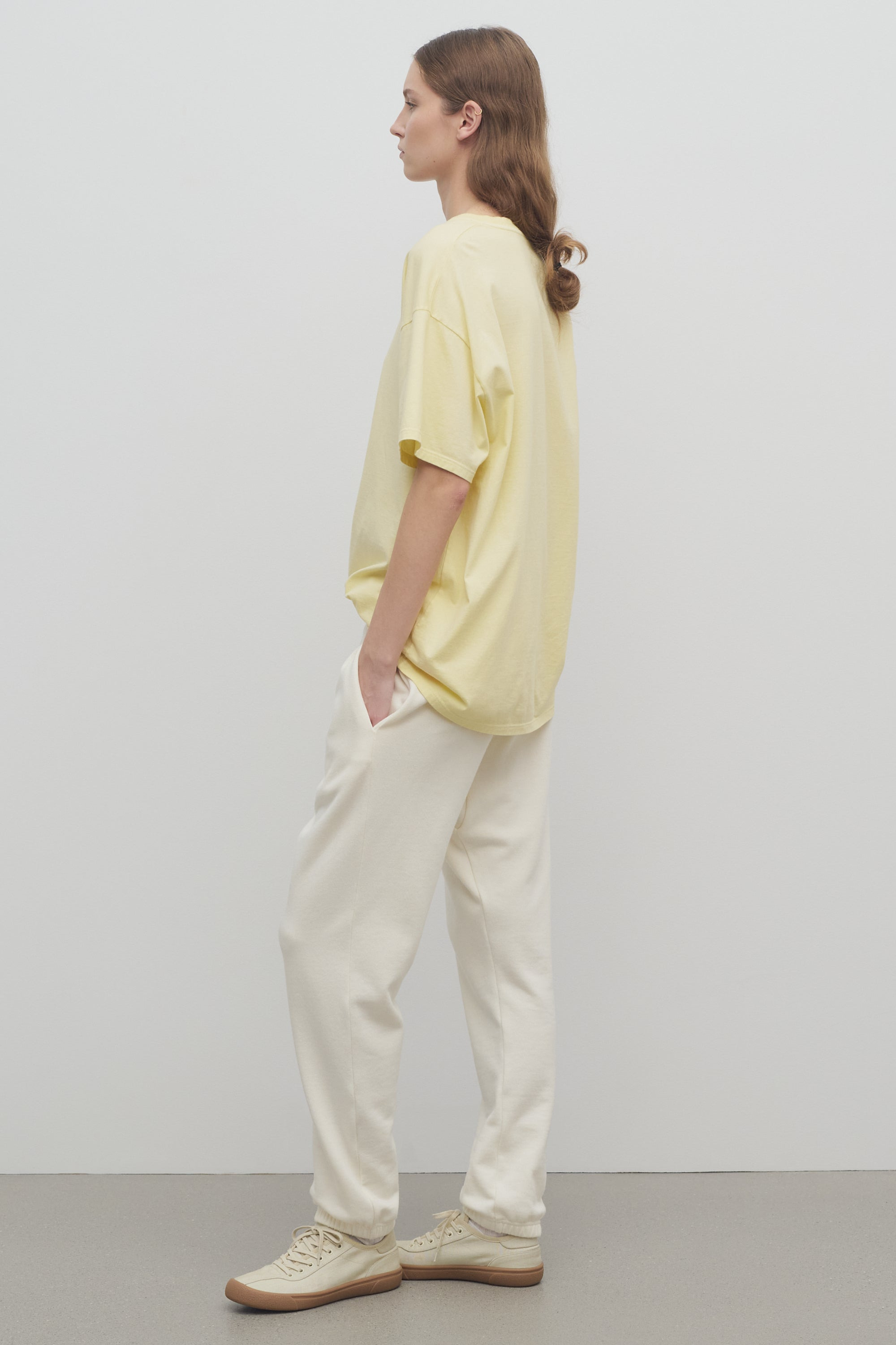 Teo Pant in Cotton and Cashmere - 4