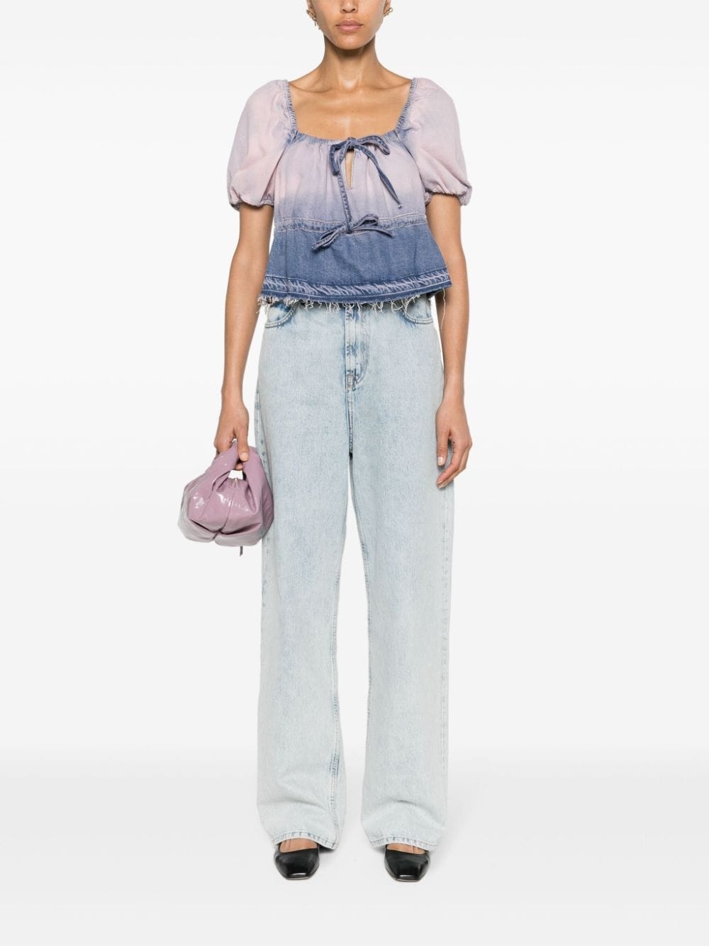 Future denim blouse - 2