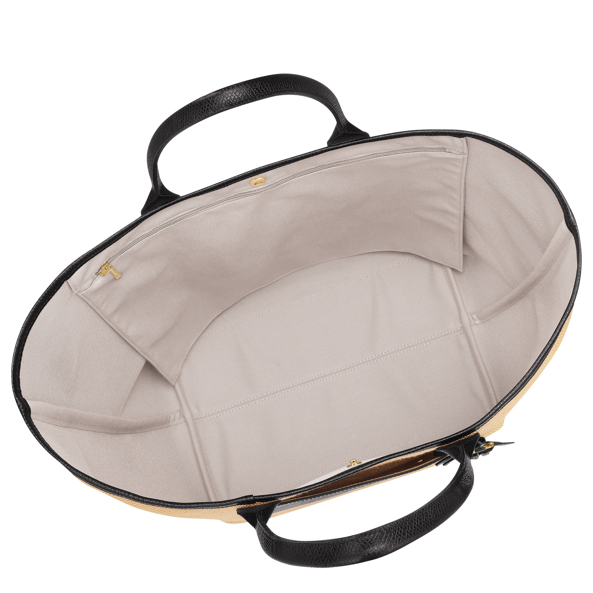 Le Pliage Collection L Basket bag Black - Canvas - 5