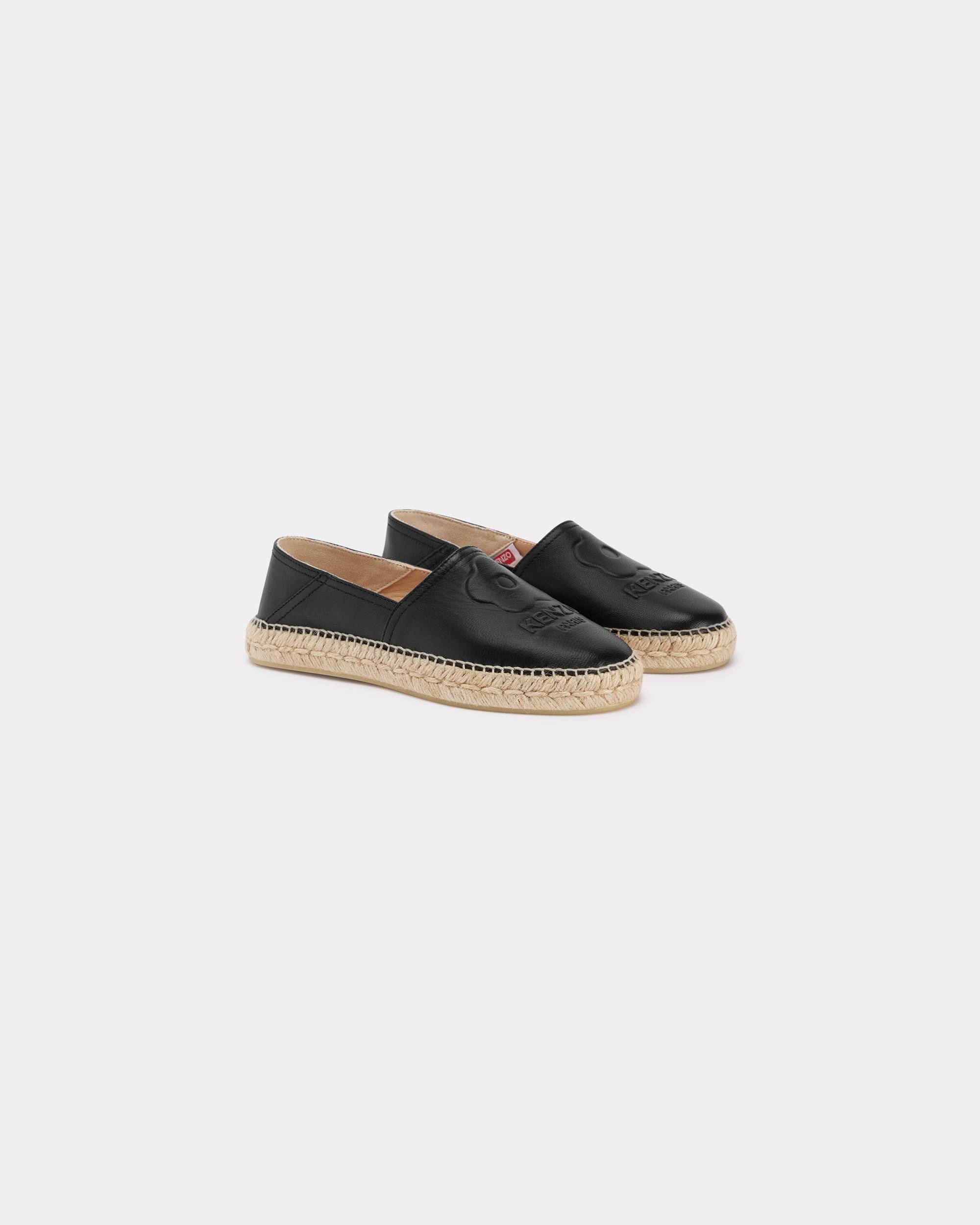 'Boke Flower 2.0' special fit leather espadrilles - 3