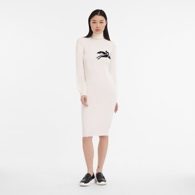 Longchamp Fall-Winter 2023 Collection Dress Ivory - OTHER outlook