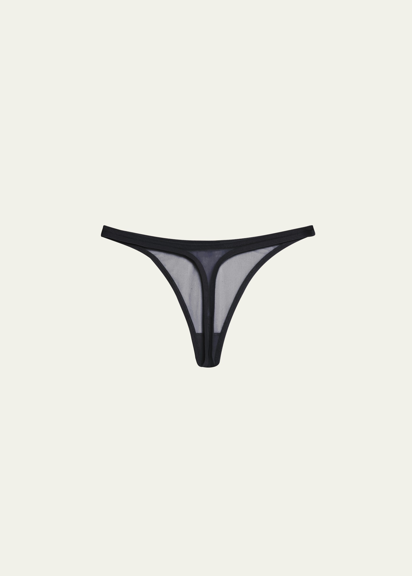 Promesse Stretch Tulle Thong - 2