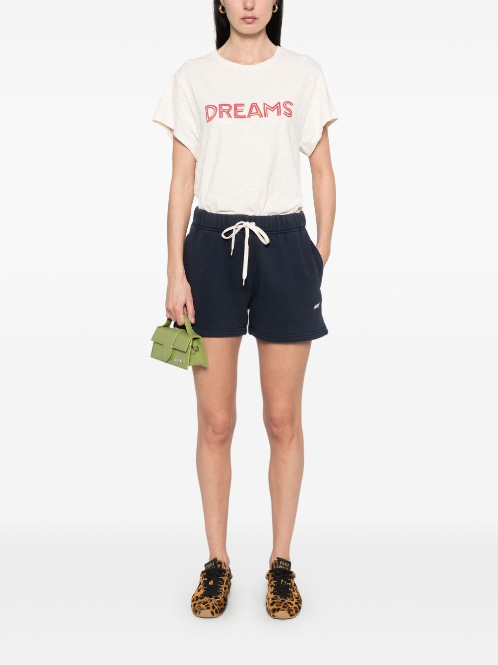 logo-embroidered shorts - 2