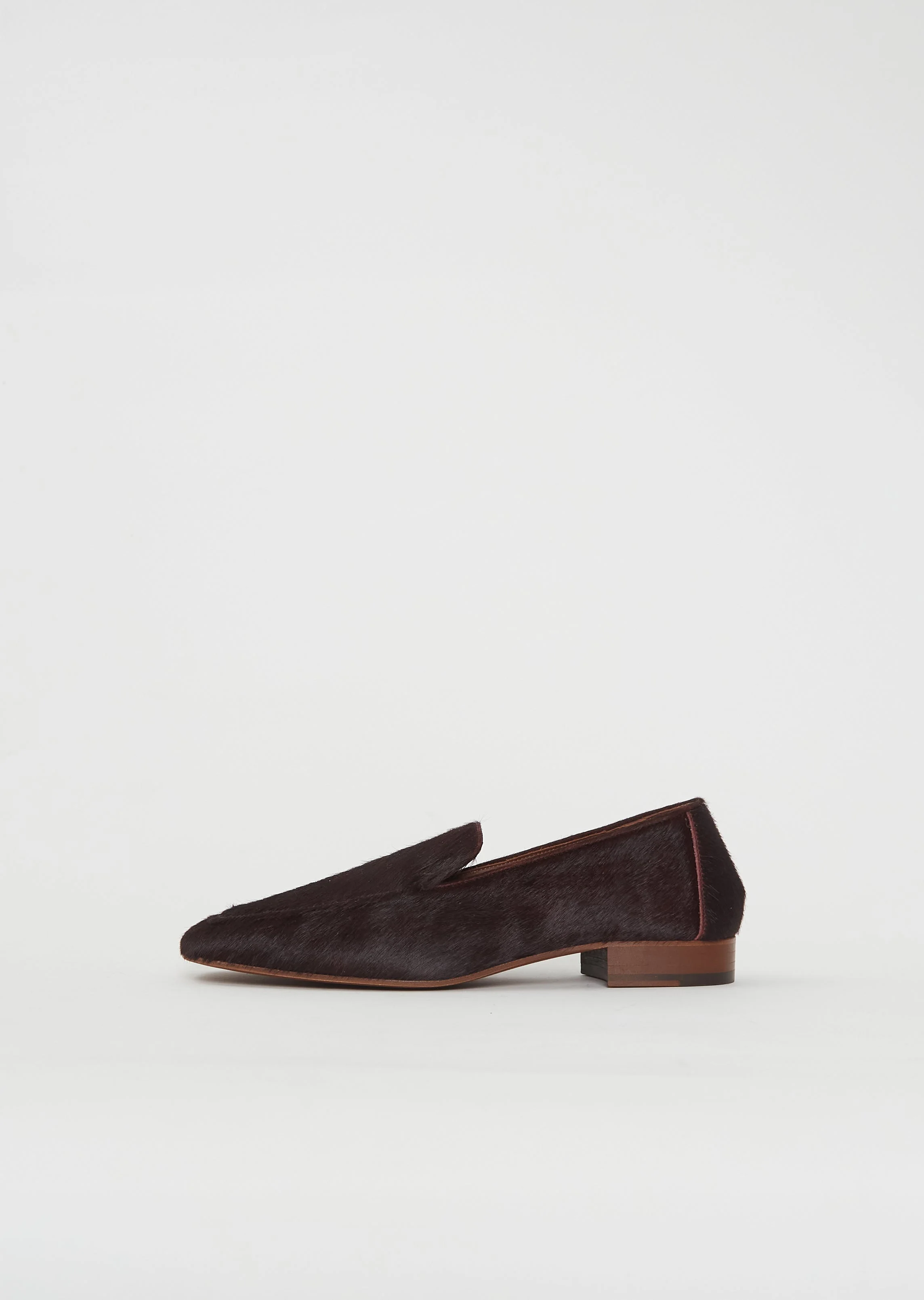 Heeled Hair Loafer - 1