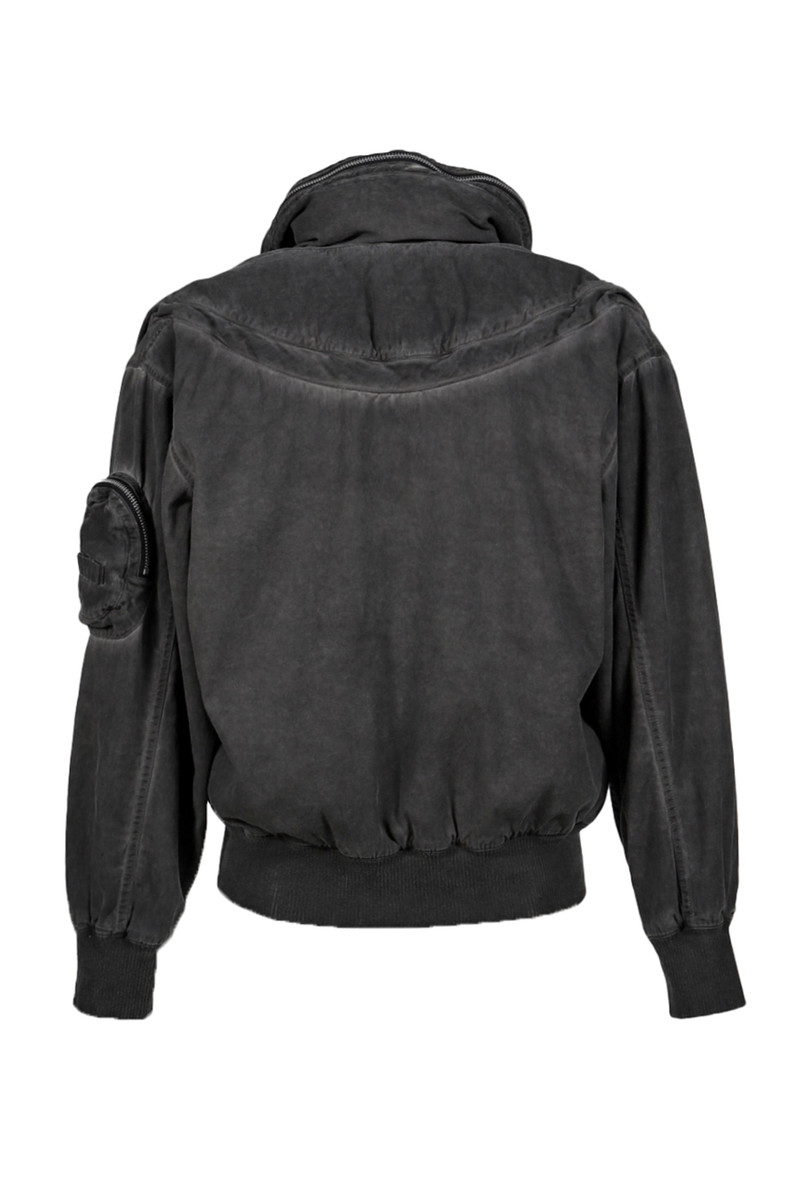 JUNTAE KIM SEAM SEALD DOUBLET KAPOK JUMPER / BLK outlook