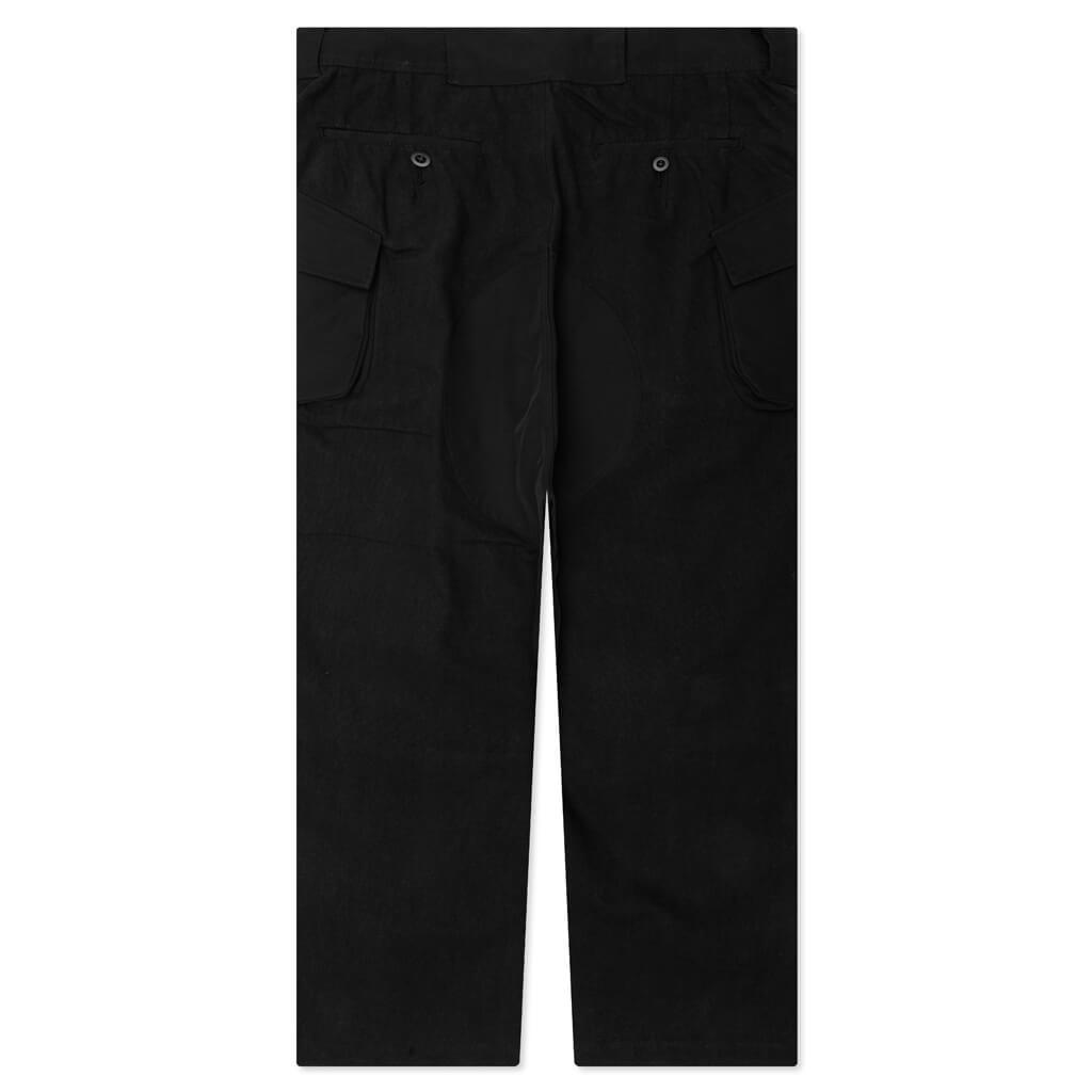 COTTON PANTS - BLACK - 2