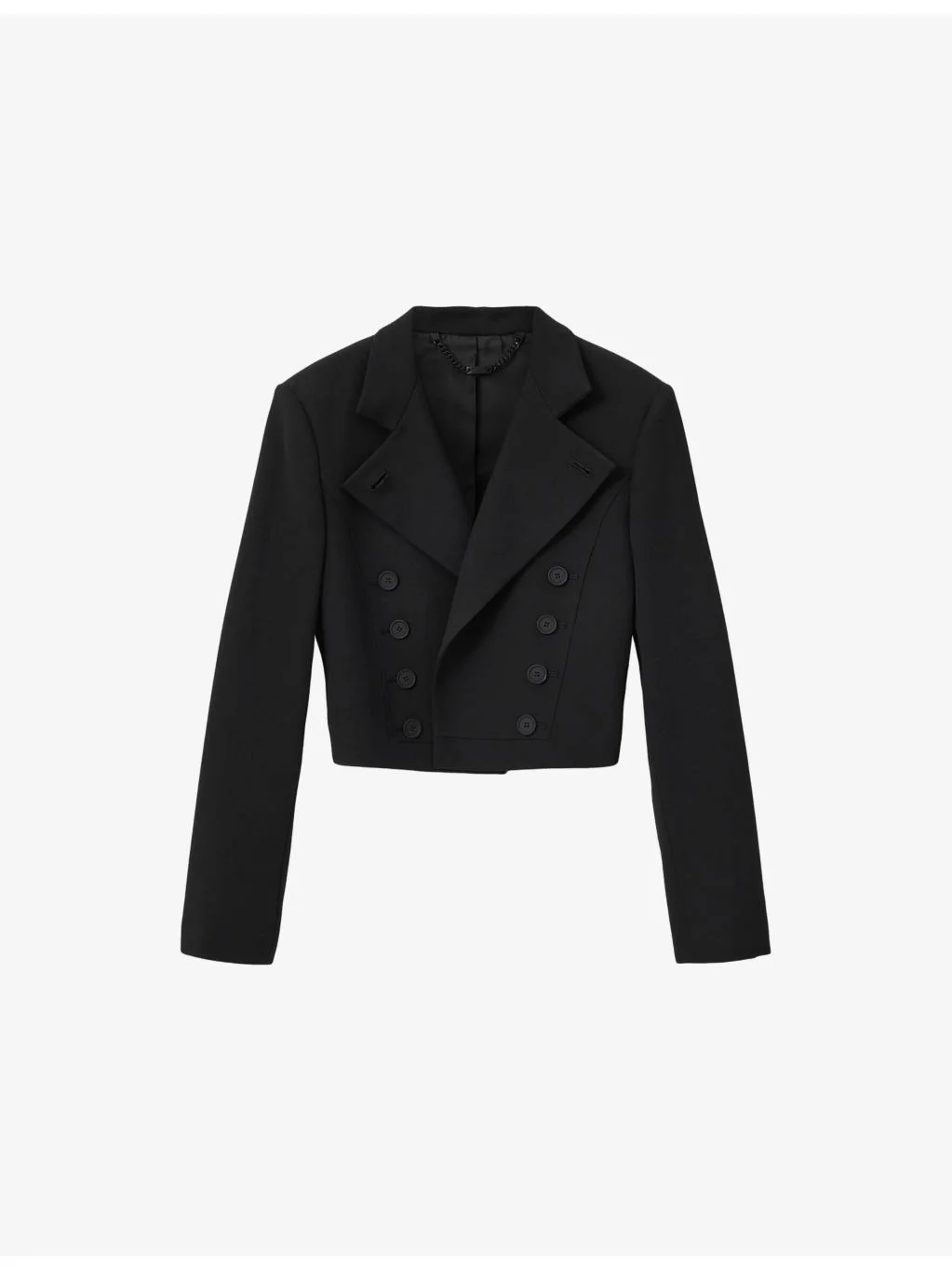 Raina Cropped Stretch-Woven Blazer - 1